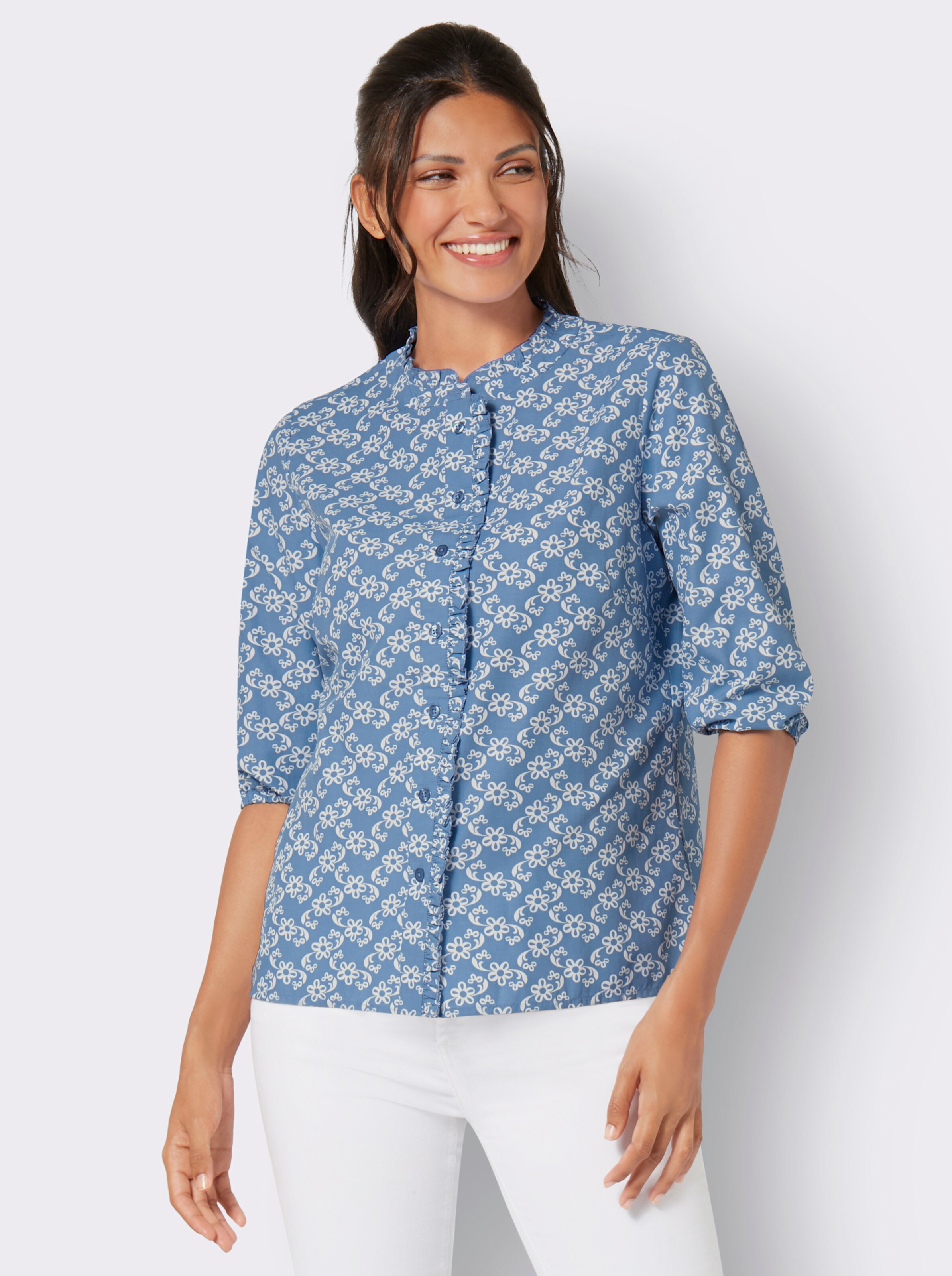 Rüschenbluse