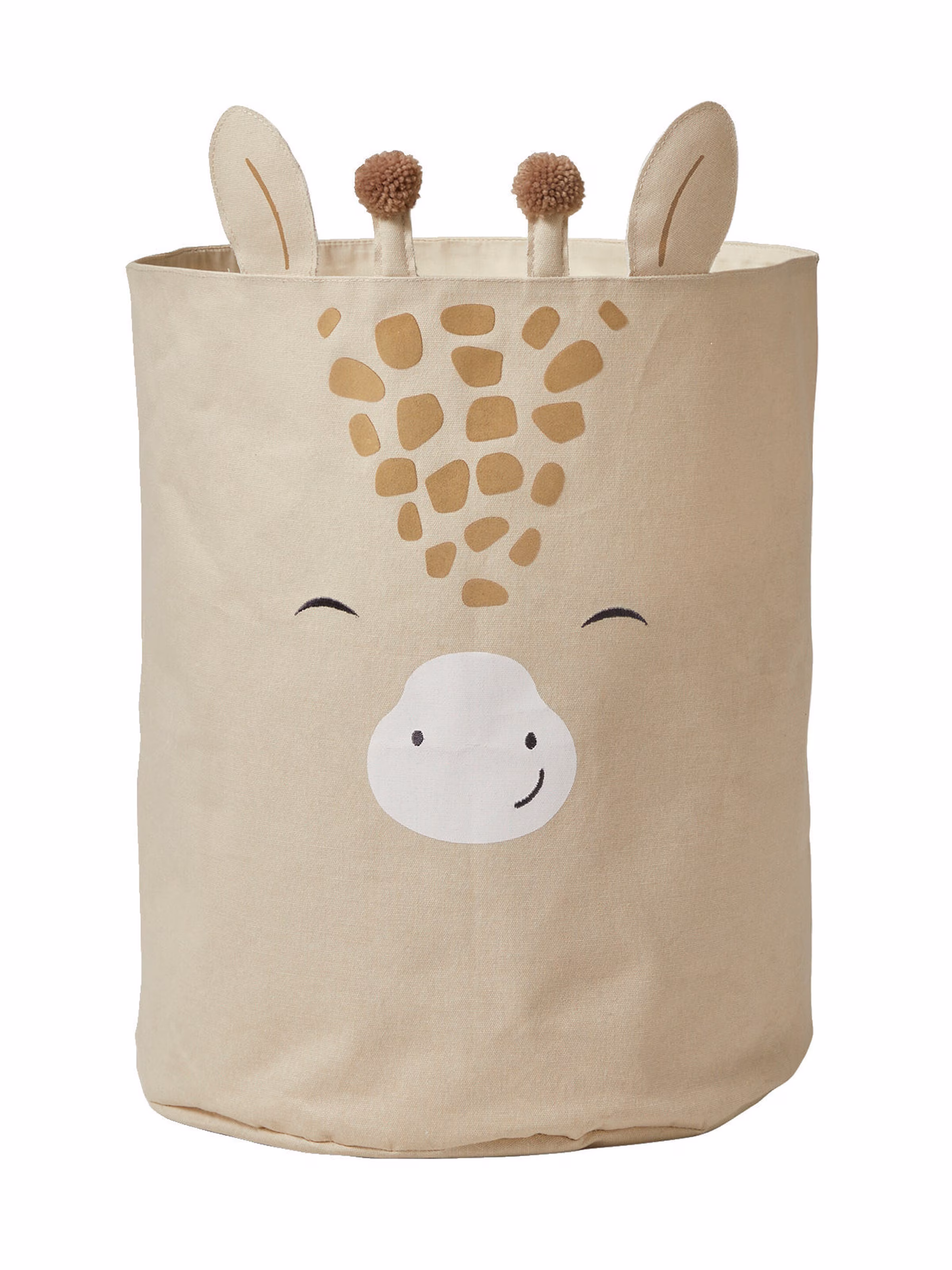 Vertbaudet Kinderzimmer XL Aufbewahrungskorb GIRAFFE sand