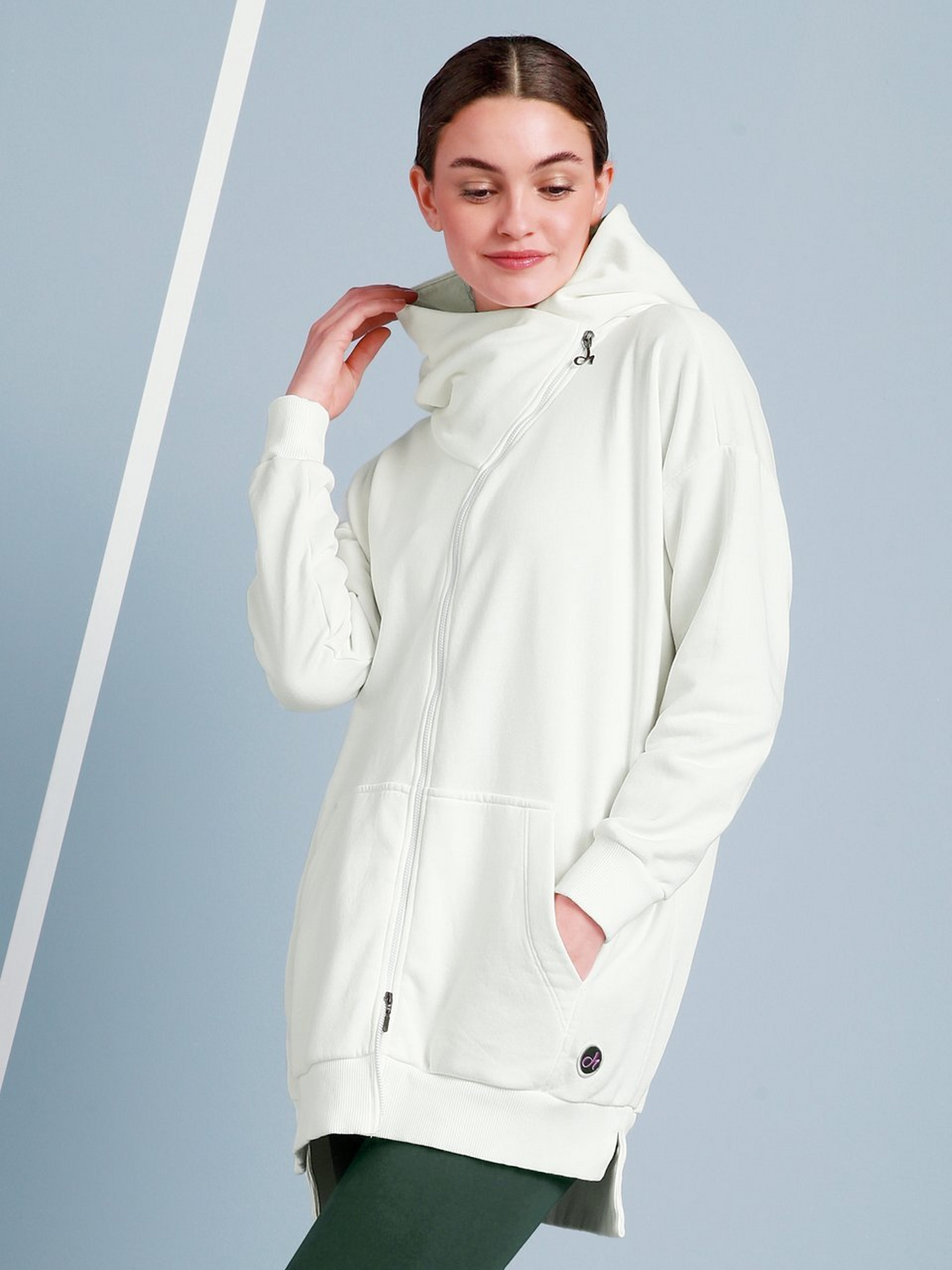Kapuzen-Sweatjacke