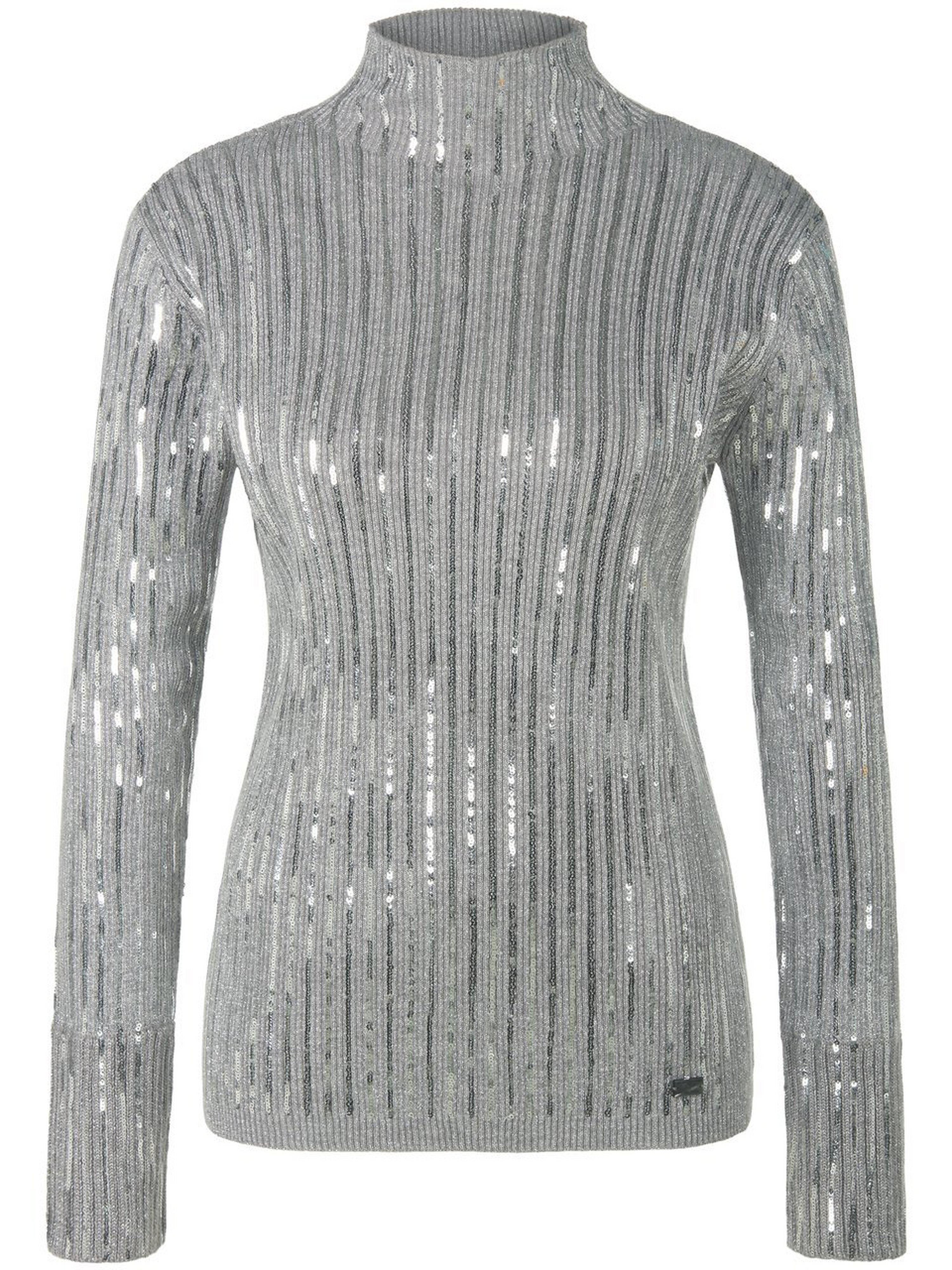 Pullover mit Stehkragen