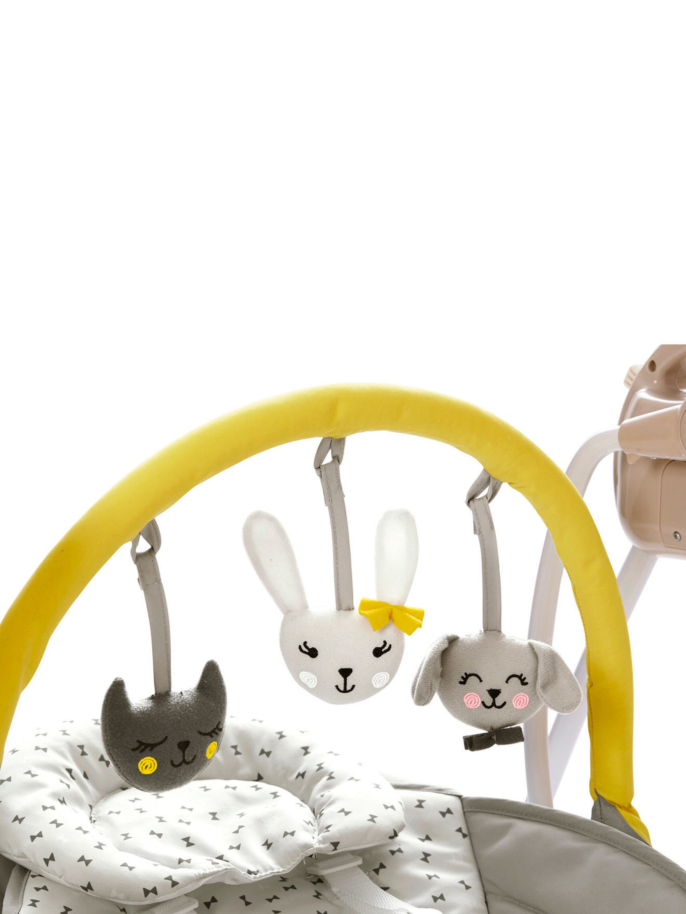 Vertbaudet Babyschaukel mit Spielbogen MAGICMOUV grau
