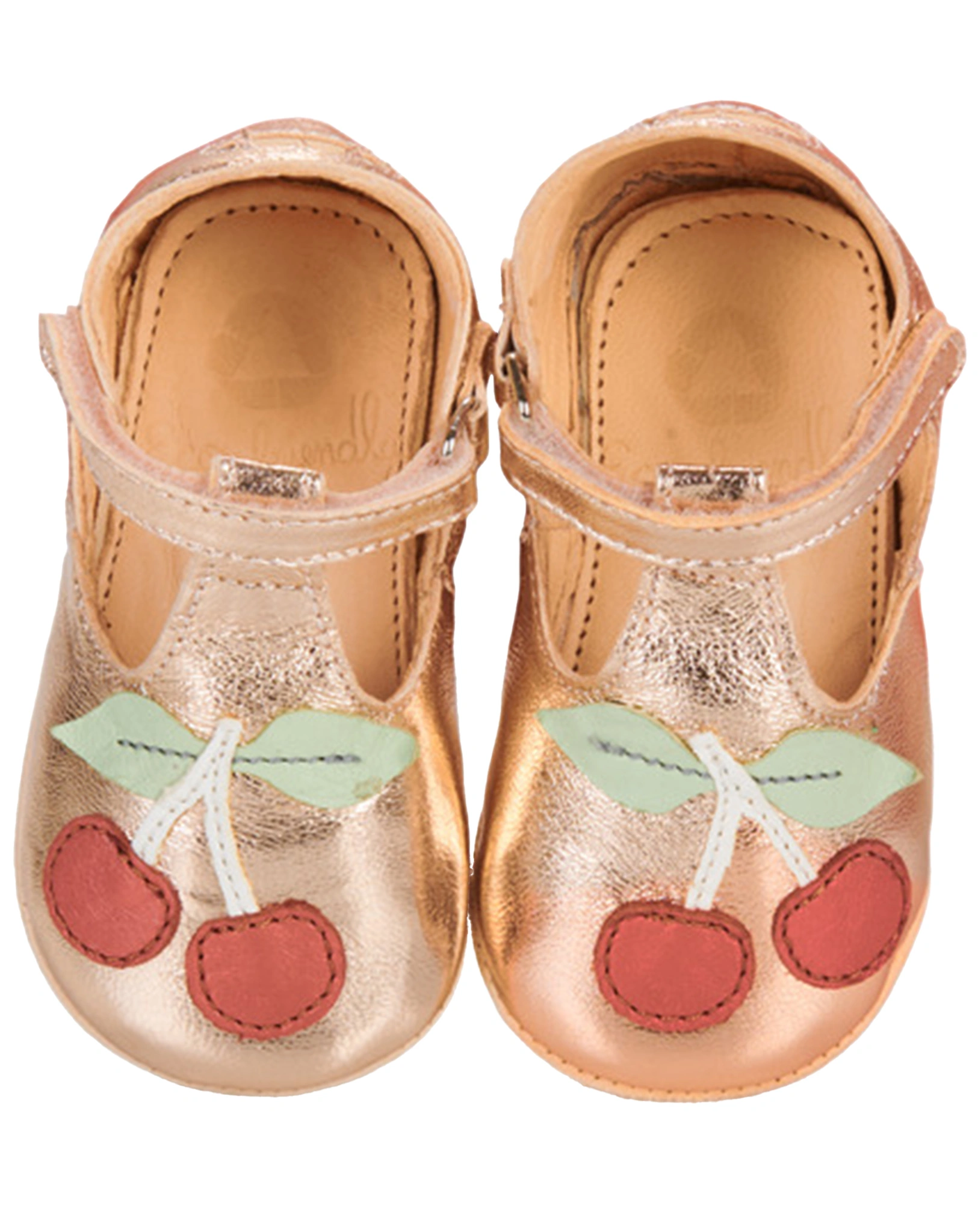 Krabbelschuhe MY LILLYP CERISE METAL in pink