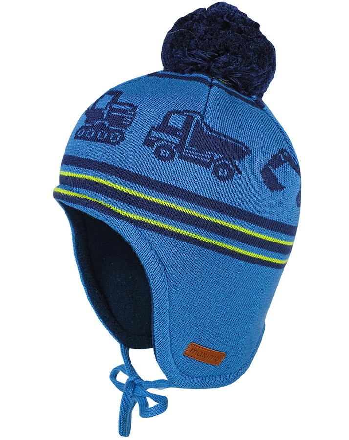 Wintermütze MINI FAHRZEUG in denim/navy