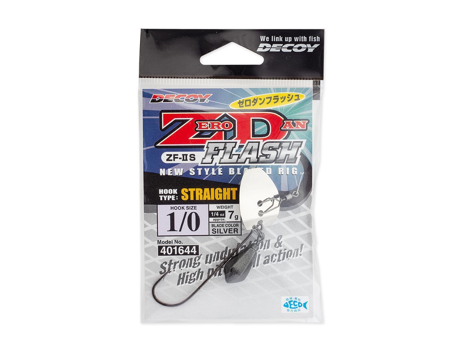 ZF-2S ZERO-DAN Flash Straight - Gr. 1/0 (7g)(DECOY)