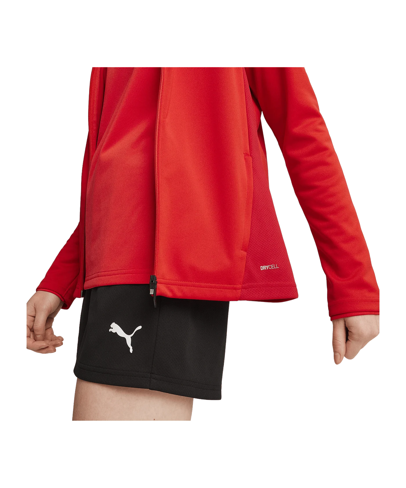 PUMA teamGOAL Trainingsjacke Damen Rot F01