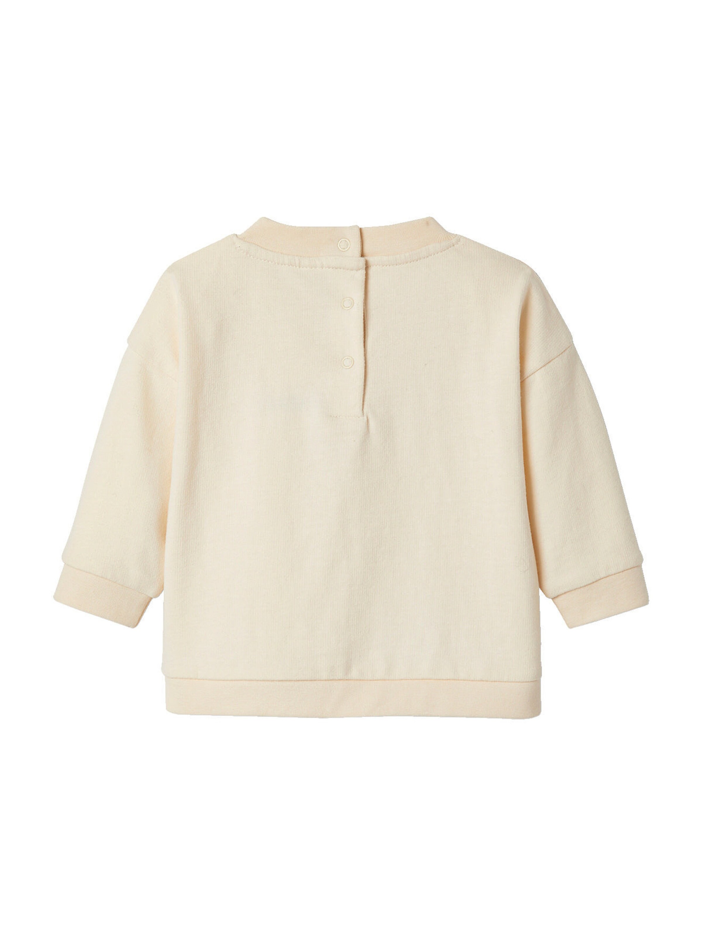 Vertbaudet Baby Sweatshirt MON P'TIT AMOUR wollweiß