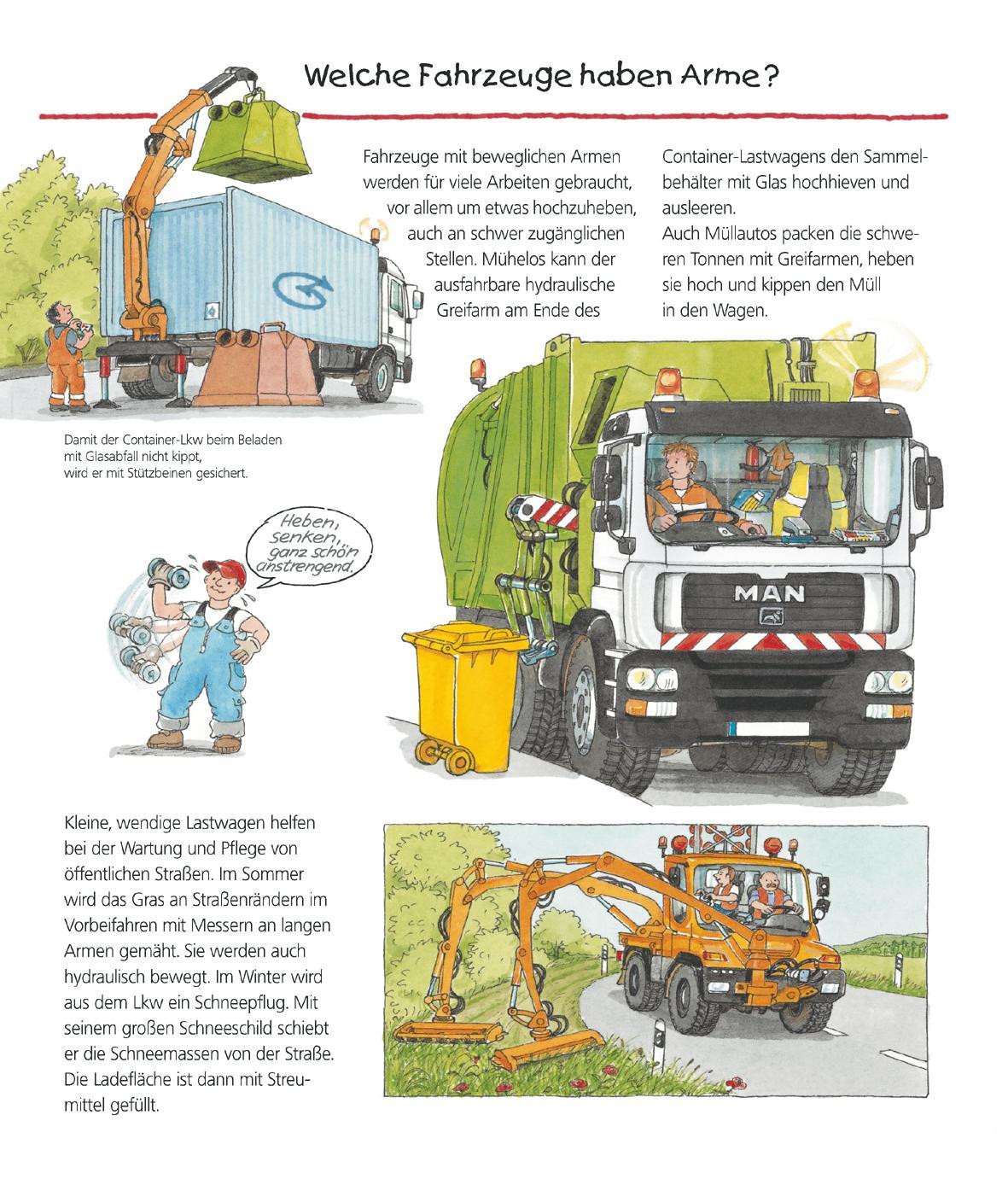 Alles über Laster, Bagger und Traktoren / Wieso? Weshalb? Warum? Bd.38