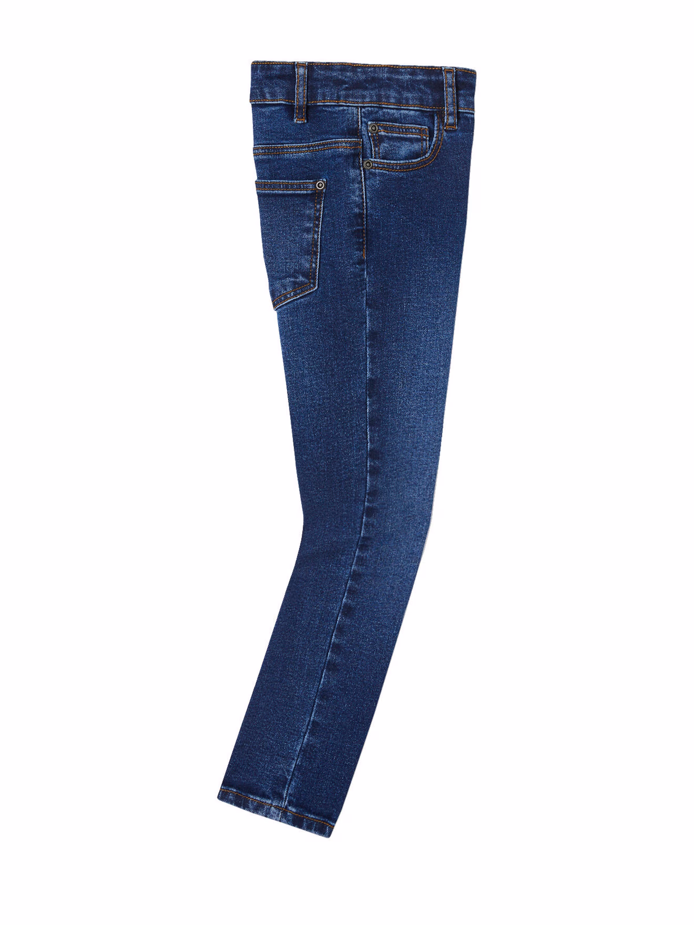 Vertbaudet Jungen Slim-Fit-Jeans BASIC, Bundweite verstellbar blue stone