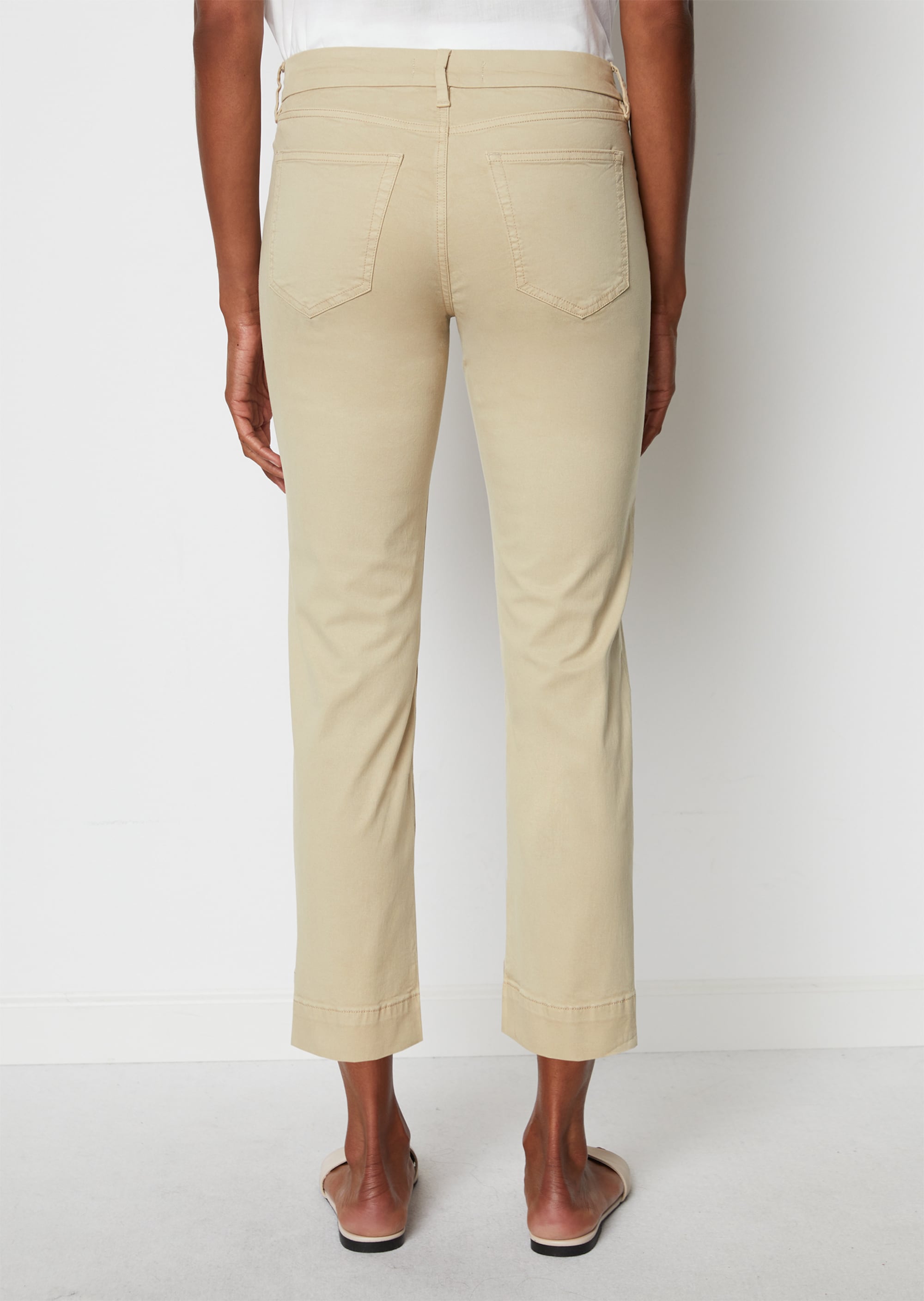 Hose Modell LULEA slim aus Organic-Cotton-Lyocell-Stretch-Mix