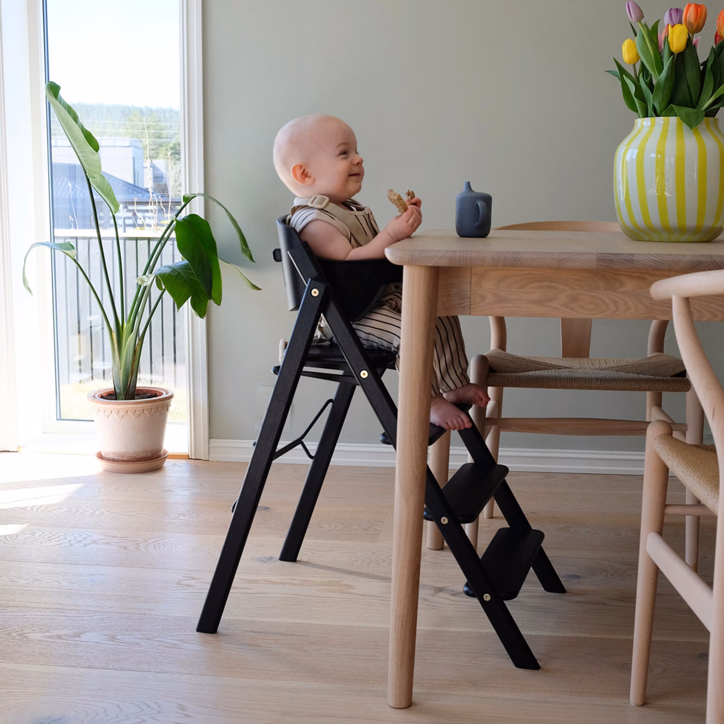 KAOS Babysitz für Treppenhochstuhl Klapp