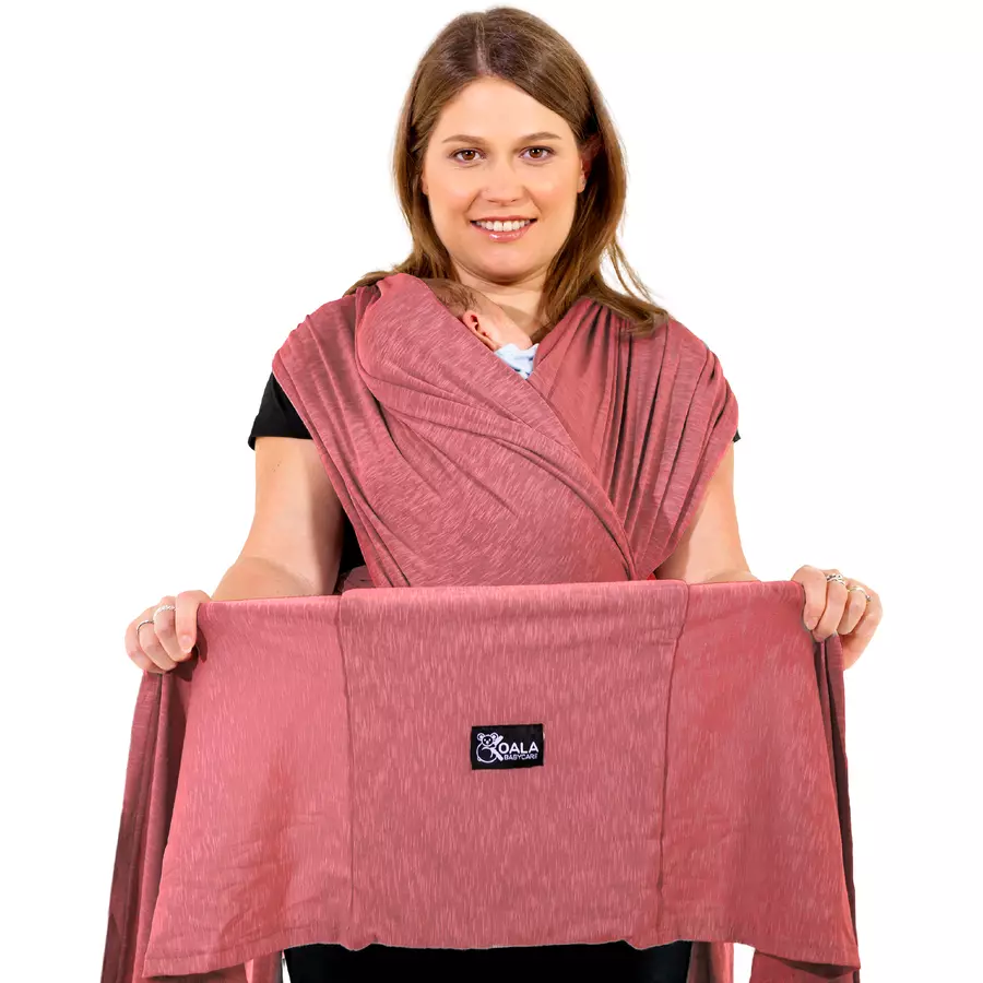 KOALA BABYCARE® Babytragetuch bordeaux