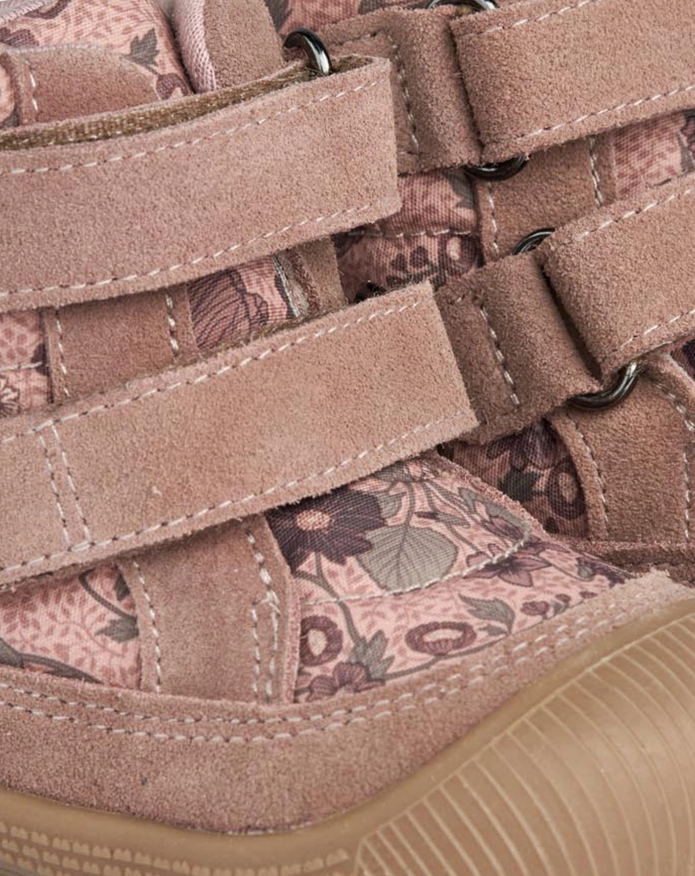 Klett-Lauflernboots DAXI WOOL TEX PRINT gefüttert in dusty rouge