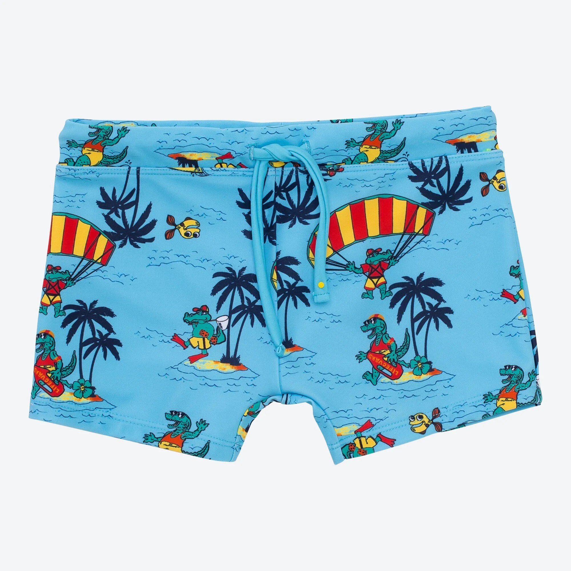 Jungen-Badehose mit Strand-Muster