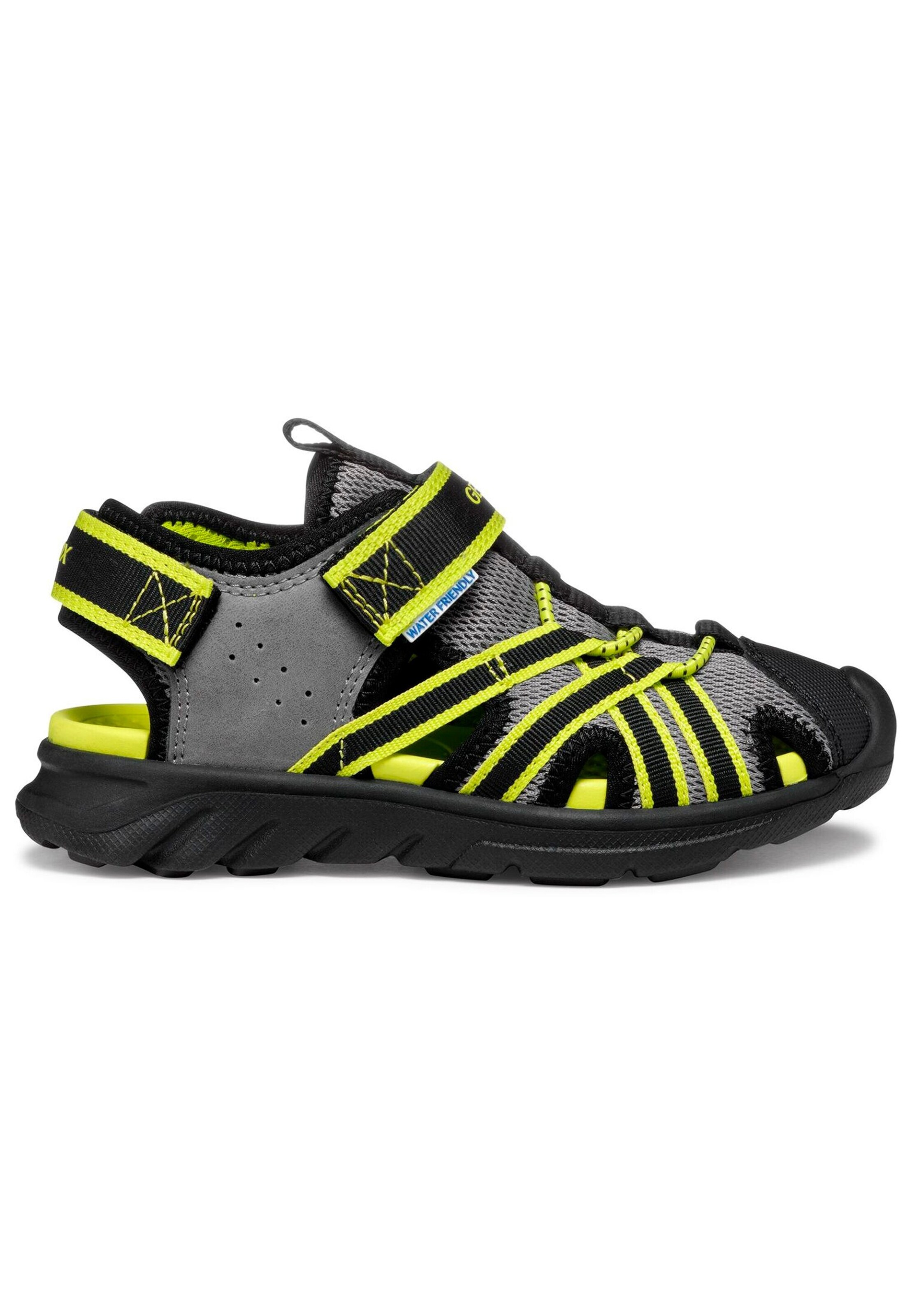 Sandalen Grau/Gelb