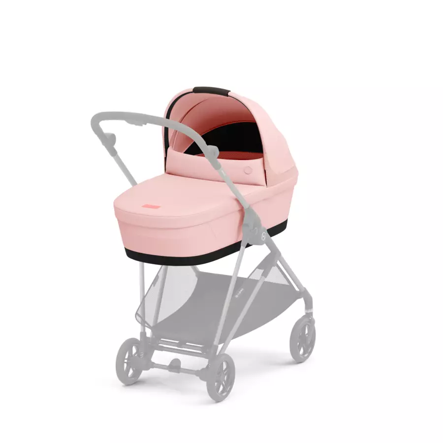 cybex GOLD Kinderwagenaufsatz Melio Hibiscus Red