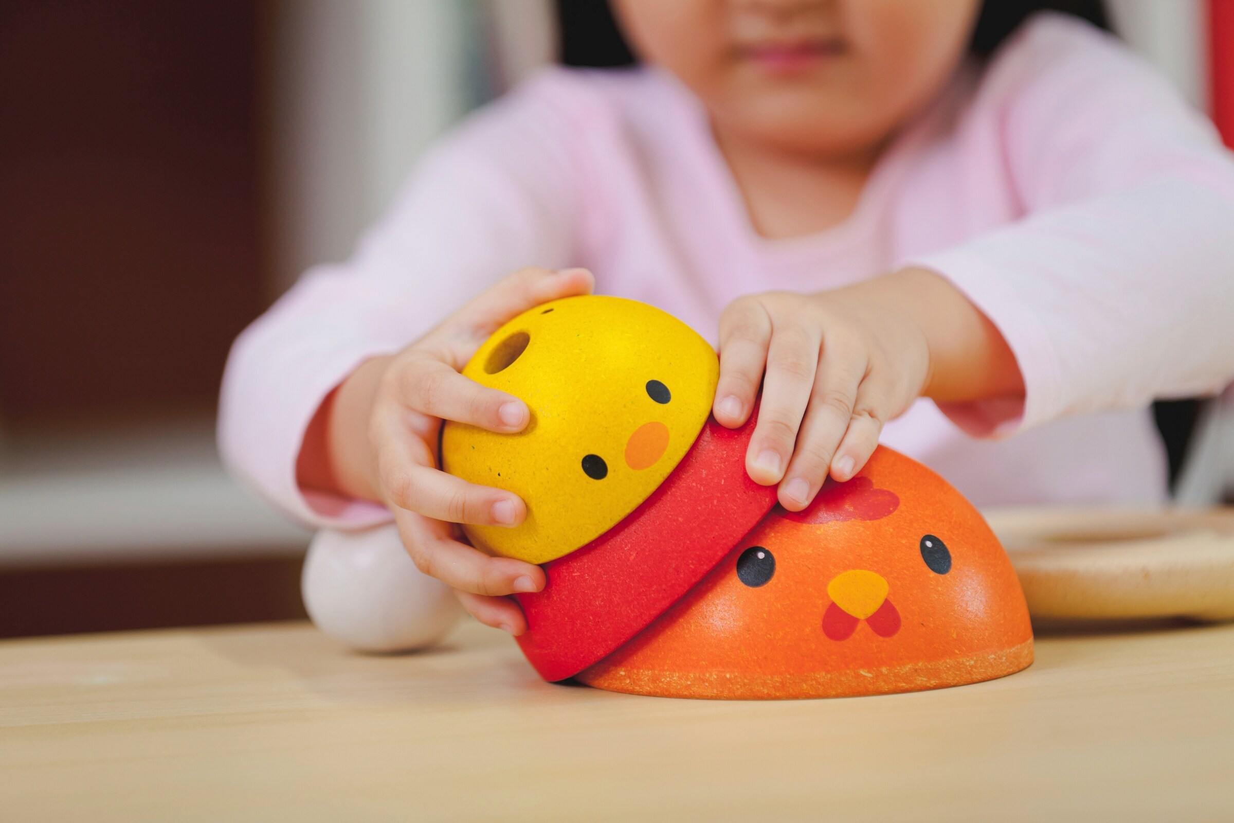 PlanToys Stapelturm Huhn