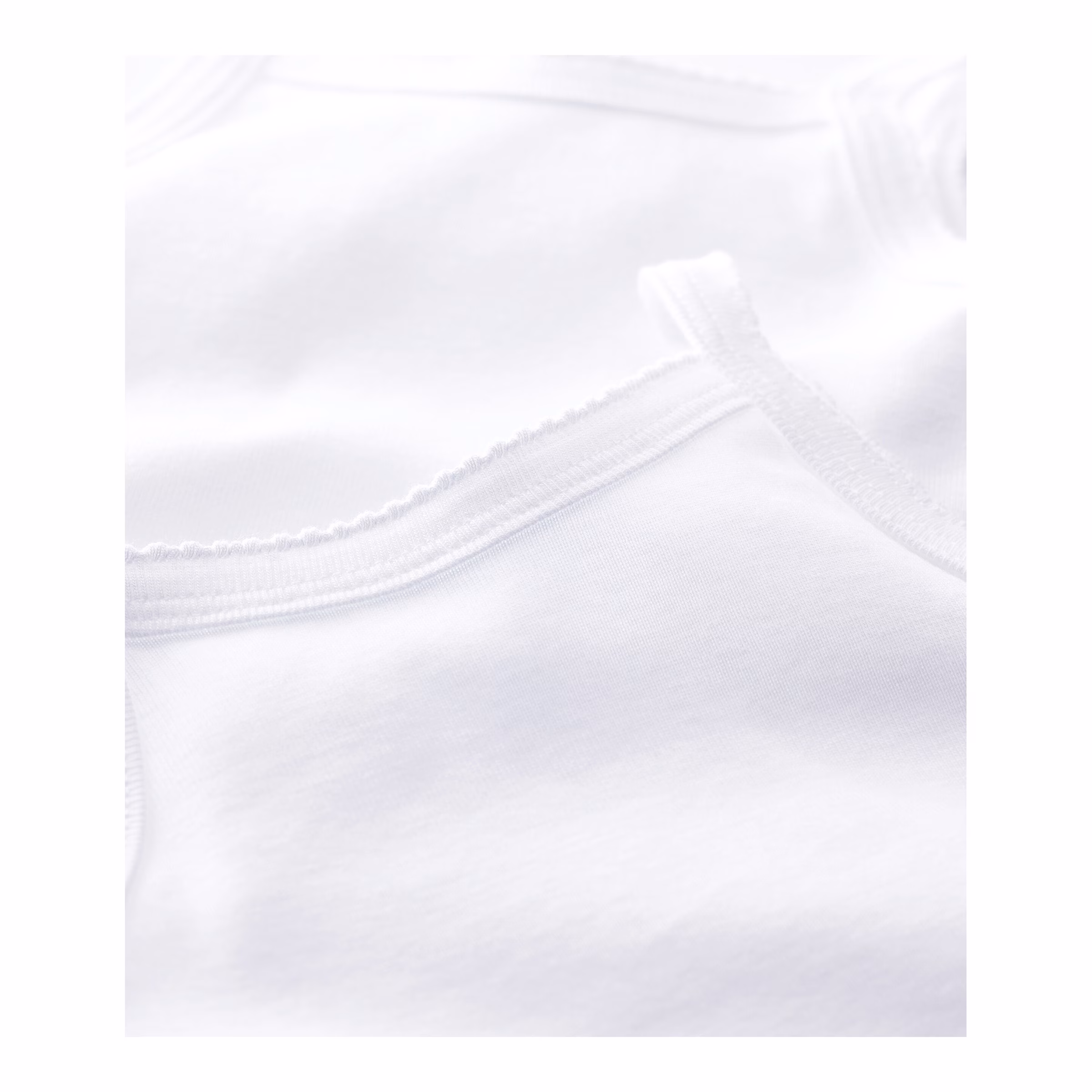 Petit Bateau 2er-Pack Bodys ohne Arm weiß
