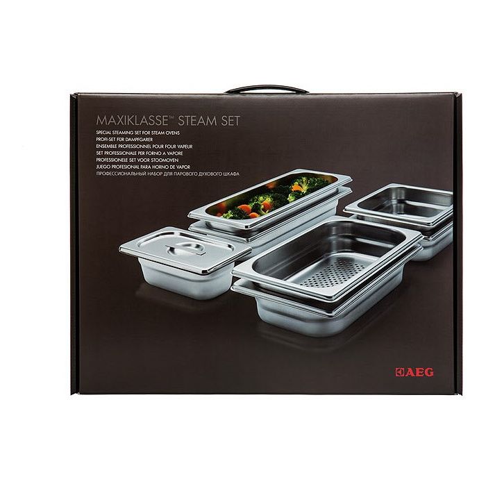 AEG MaxiKlasse™ Profi Dampfgarset A9OZS10, 8tlg.