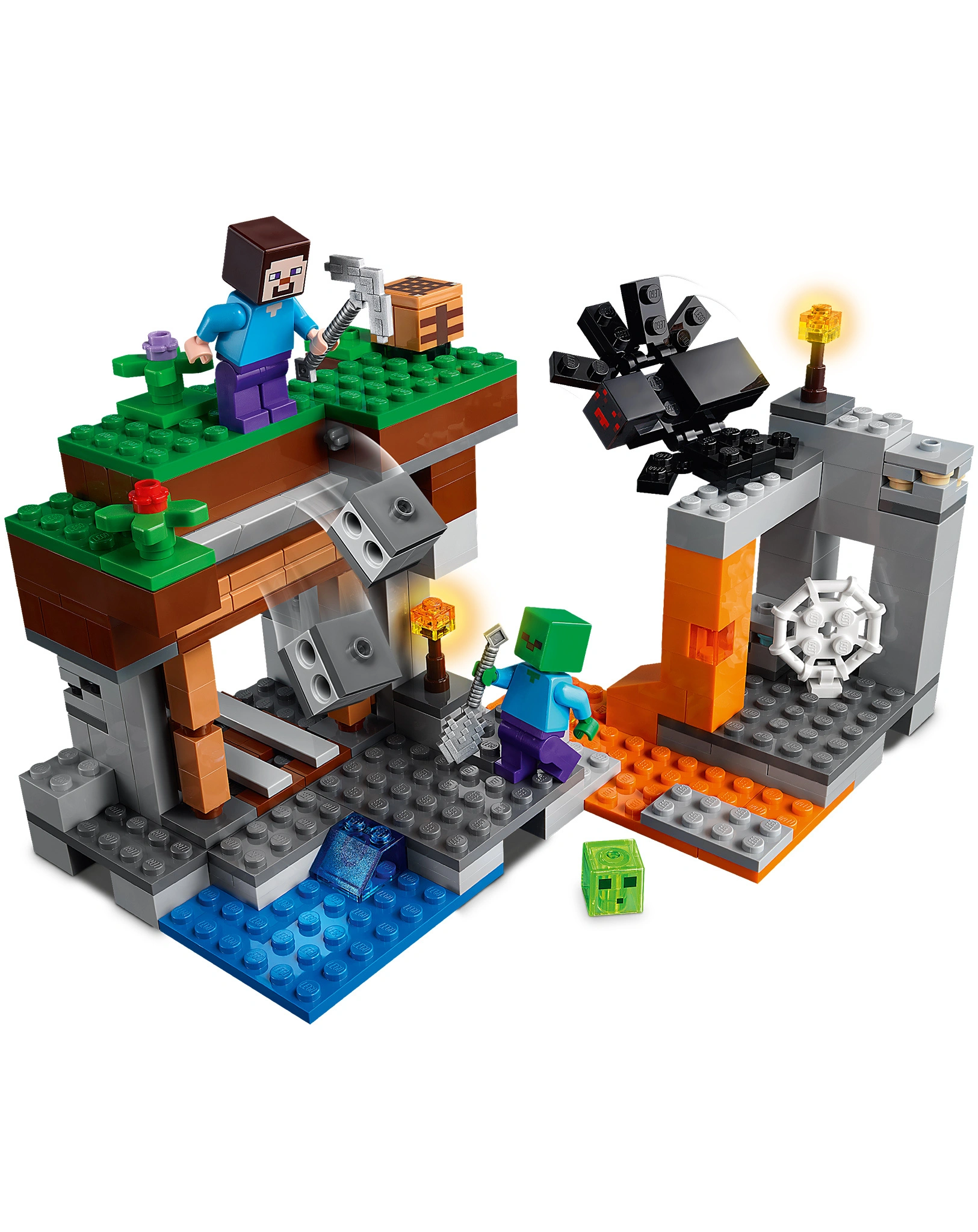 LEGO® Minecraft™ 21166 Die verlassene Mine