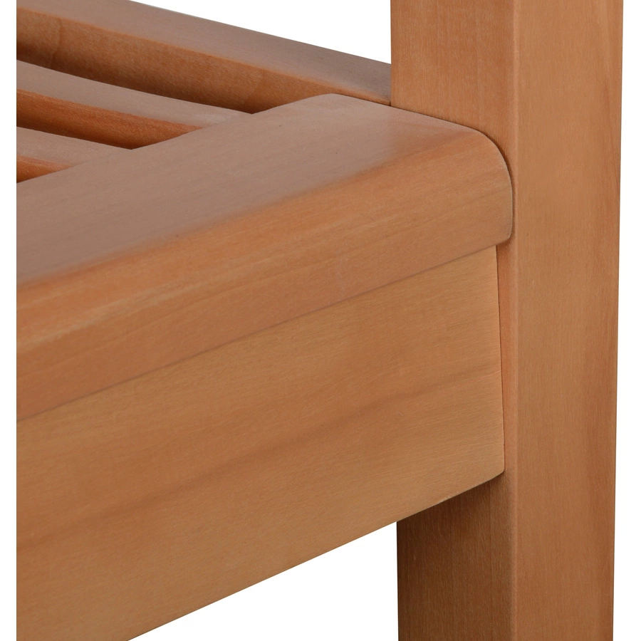 Outsunny Gartenbank mit 2-Sitzer gelb