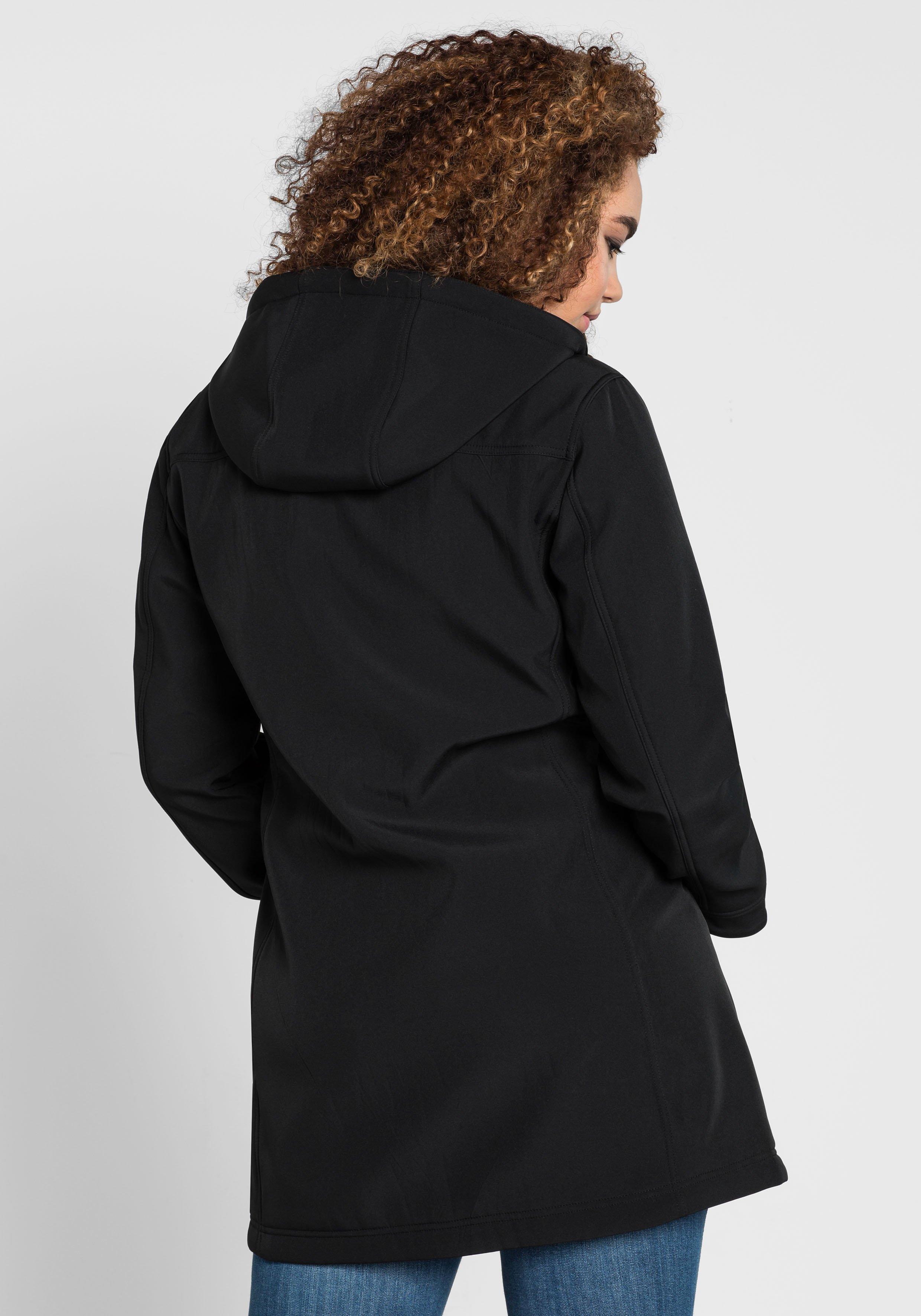Long-Softshelljacke