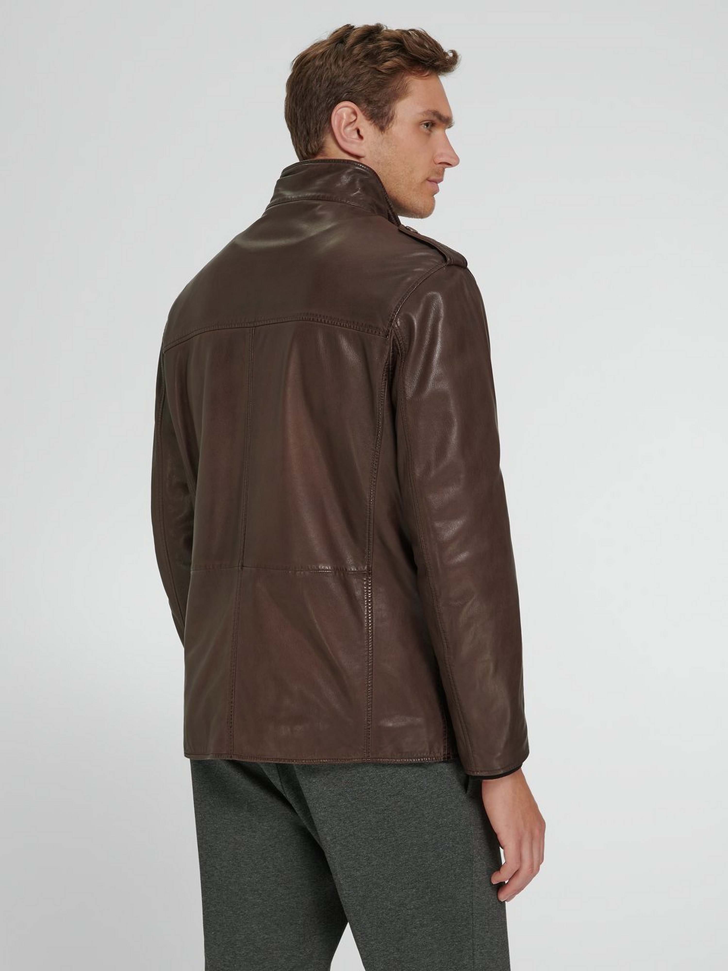 Lederjacke