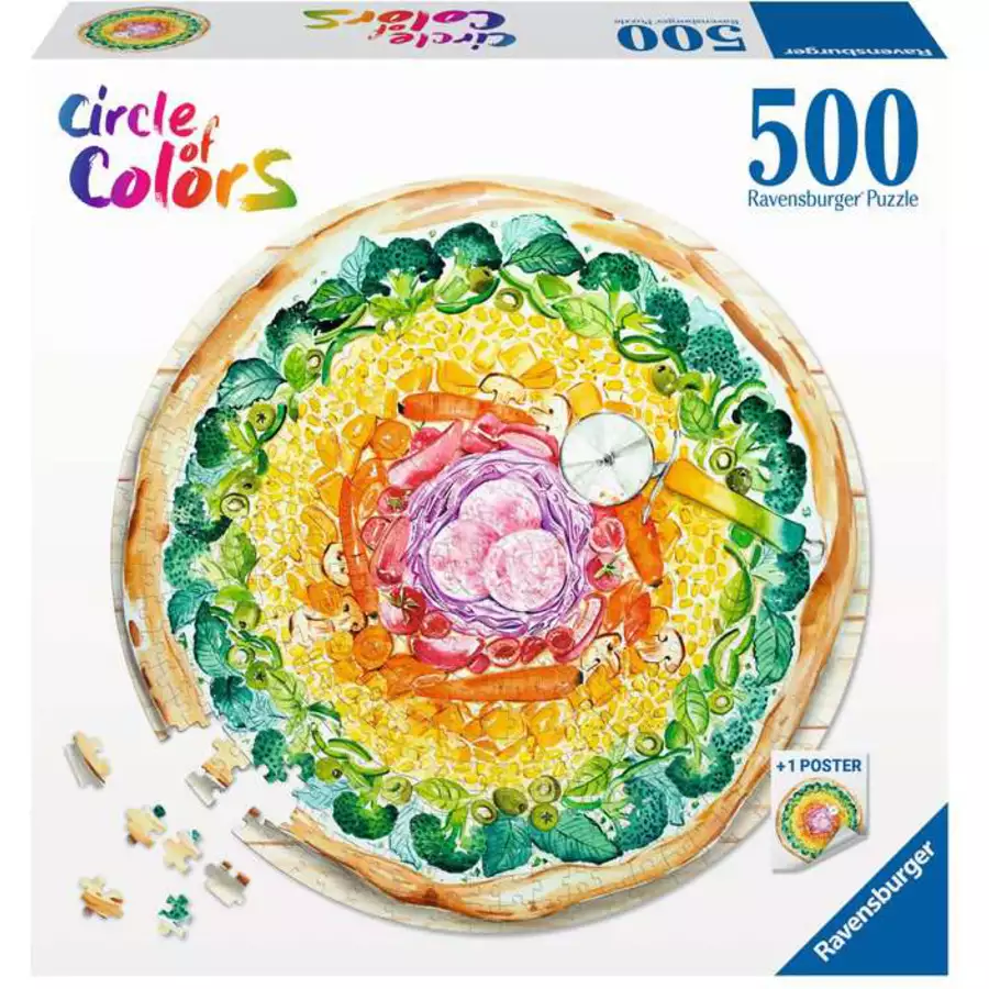 Ravensburger Circle of Colors Pizza bunt