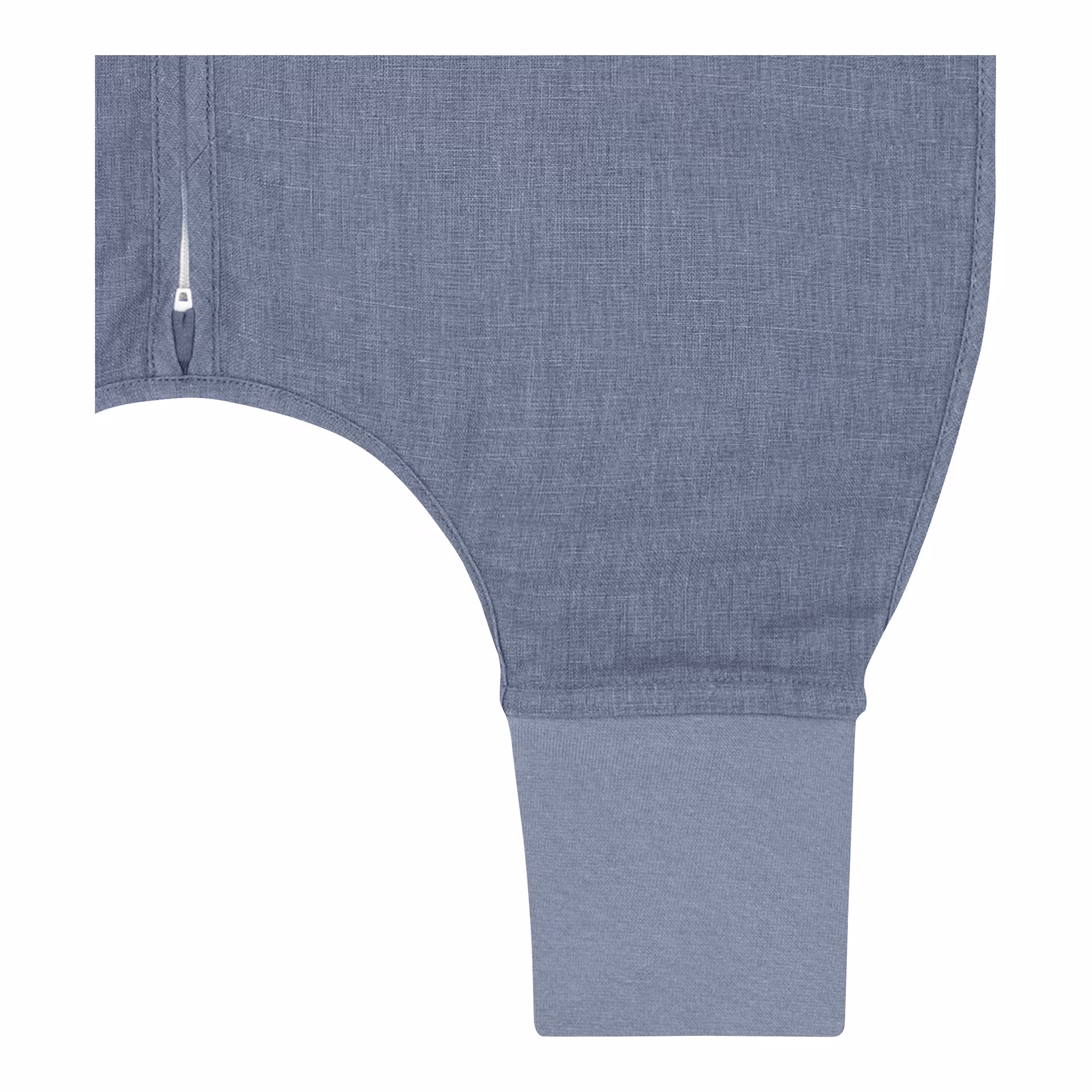 emma & noah Sommer-Sleepoverall Leinen 0.5 TOG Essential Blau