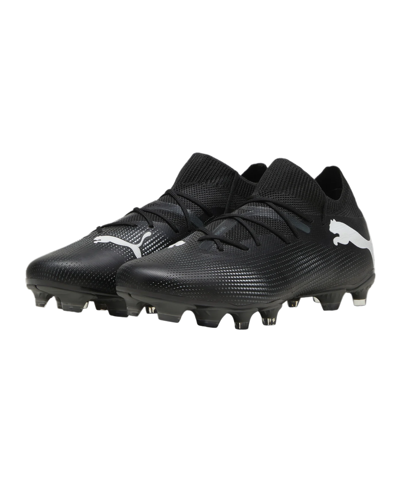 PUMA FUTURE 7 Match FG/AG Eclipse Schwarz Weiss F02