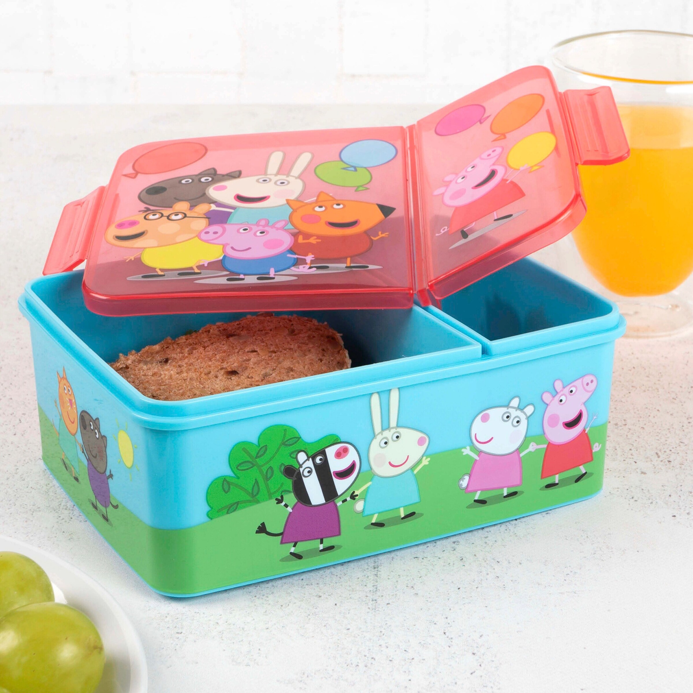 P:OS - Peppa Pig Brotdose mit 2 Fächern