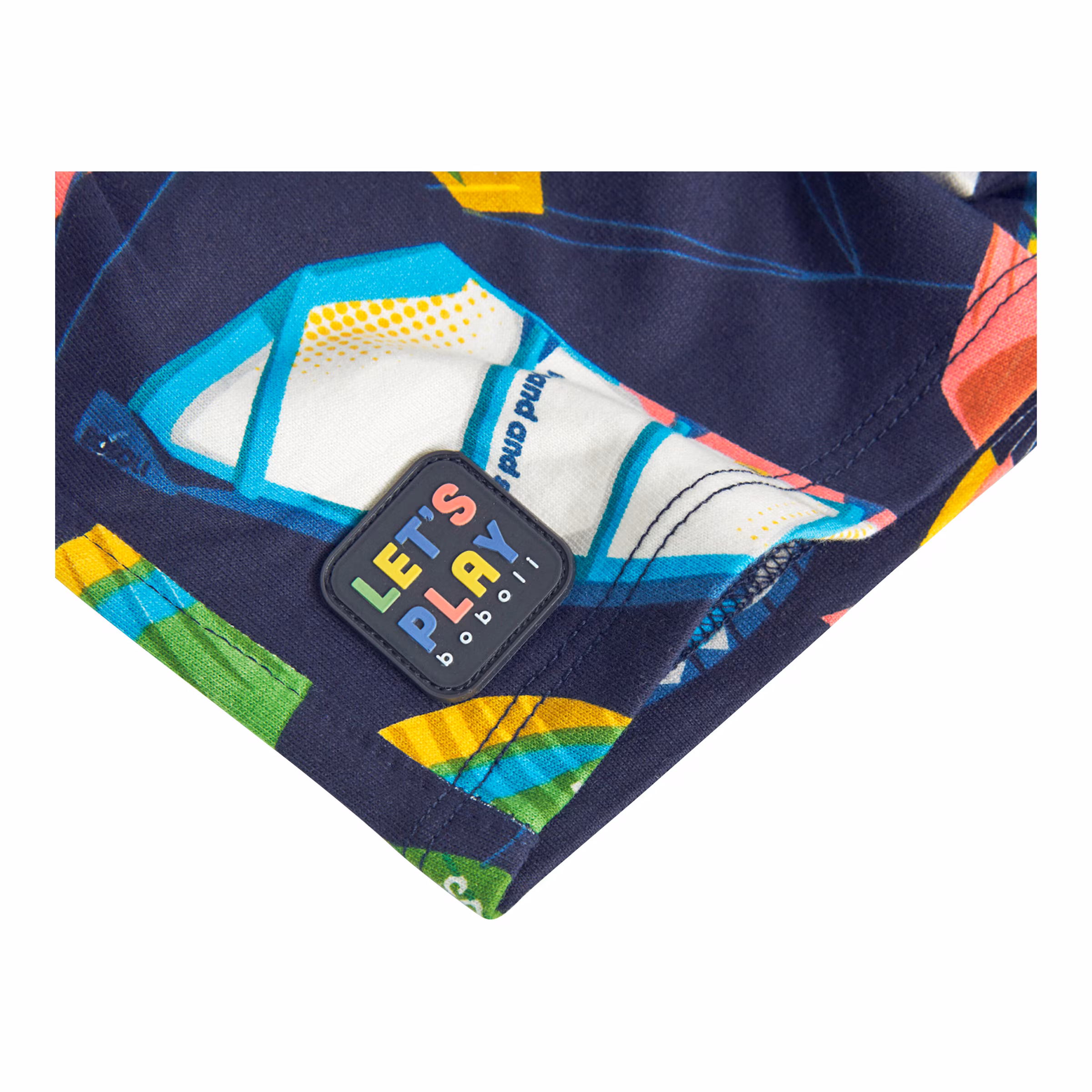 BOBOLI Sweatshorts Fallschirm marine/bunt