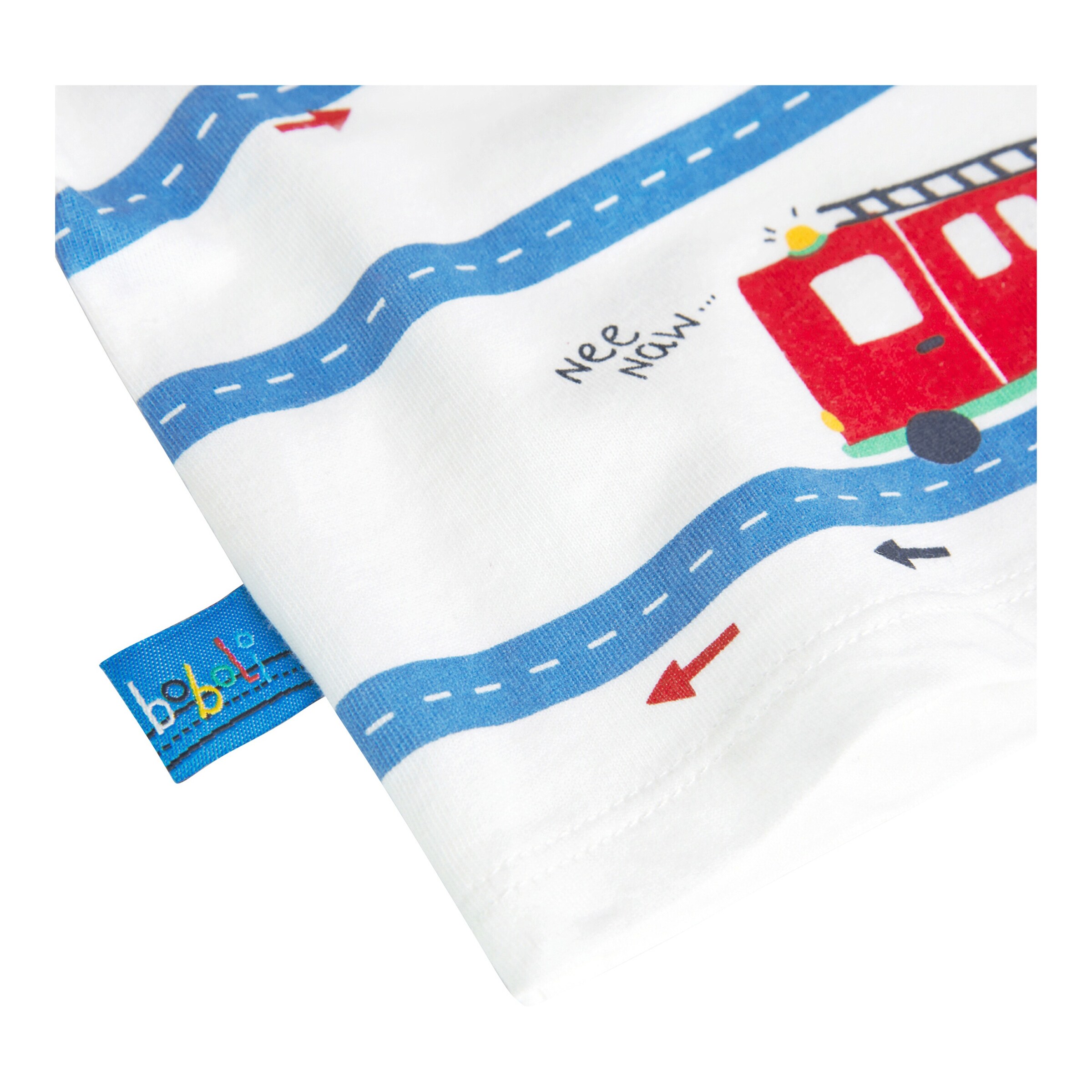 BOBOLI Shirt langarm Fahrzeuge bunt