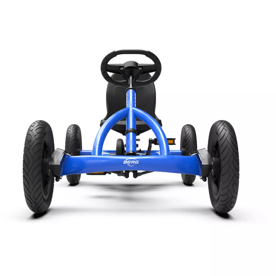 BERG Pedal Go-Kart Buddy Blue Set (inkl. Anhänger Blau und Anhängerkupplung)
