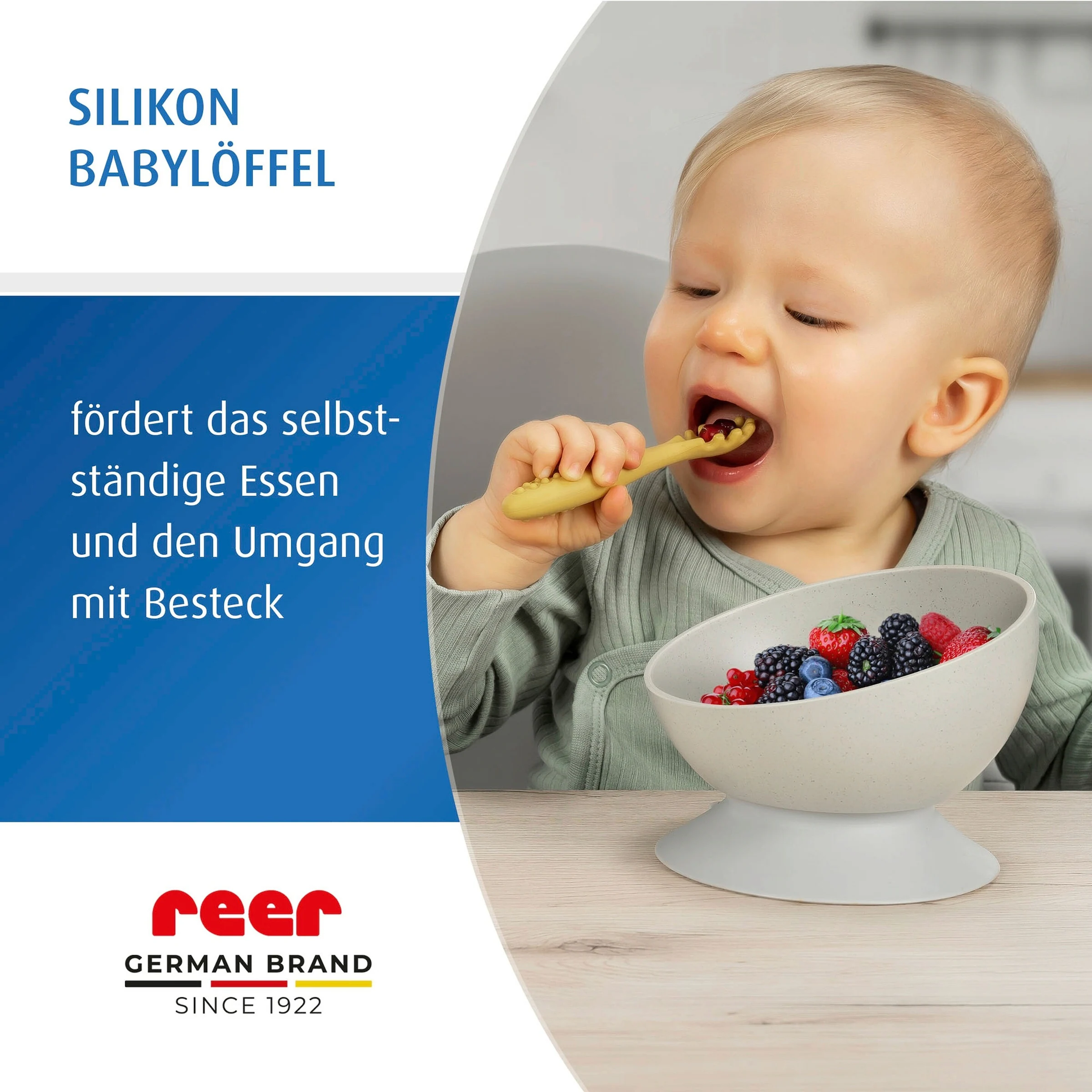 reer 3er-Pack Silikon-Löffel LittleYummie