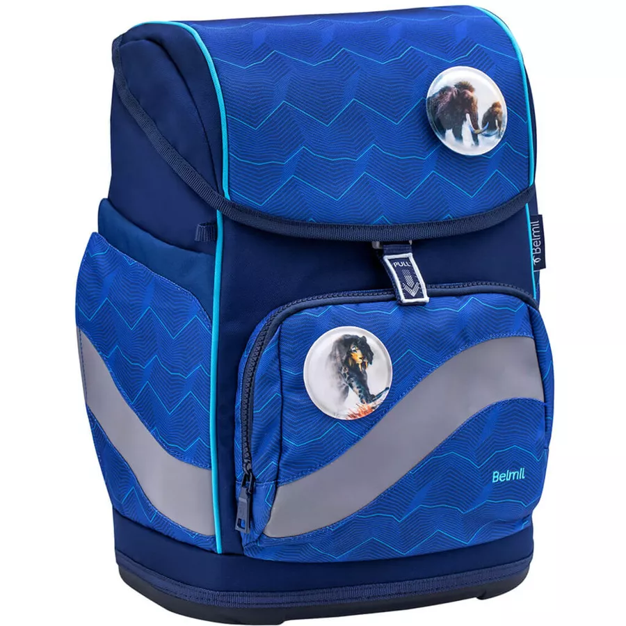 Belmil Schulranzen Premium Smarty Plus Set 5-teilig Estate Blue