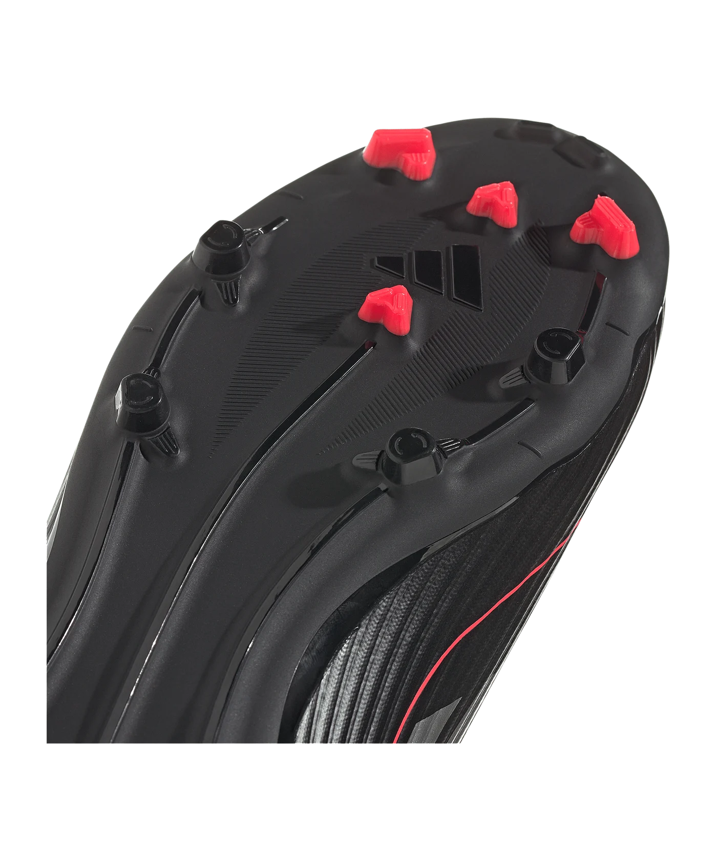 adidas F50 League Mid FG Stealth Victory Kids Schwarz