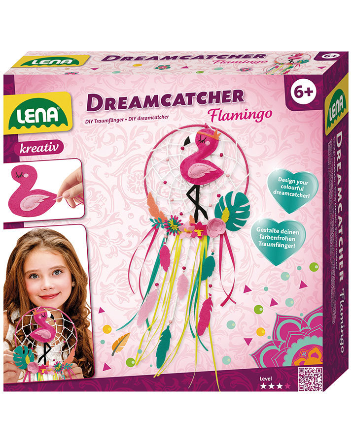 Kreativ-Set DREAMCATCHER – FLAMINGO