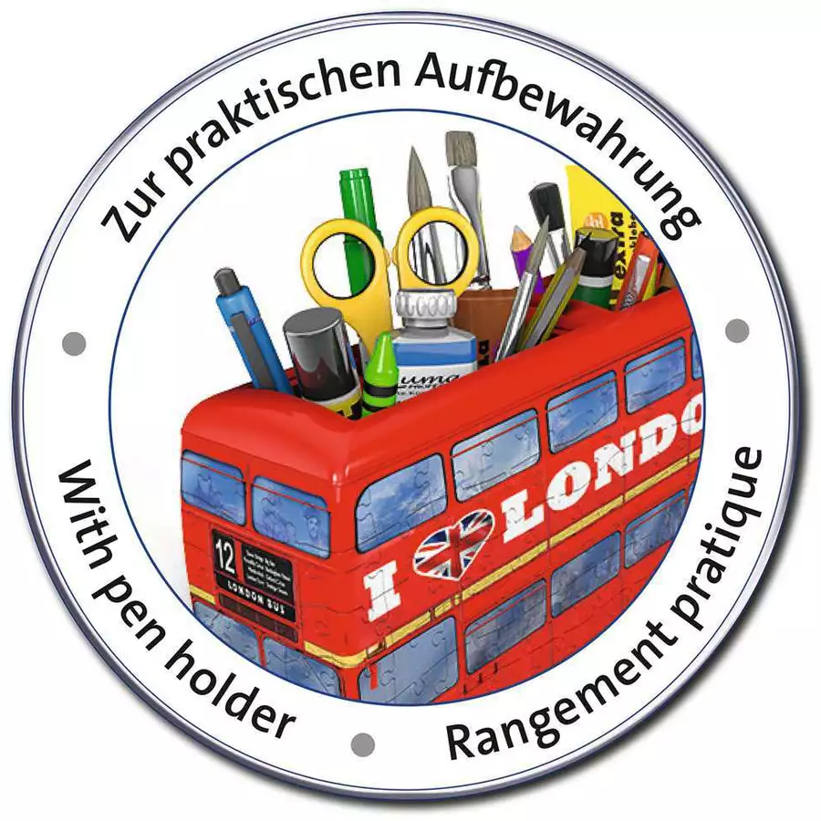 Ravensburger London Bus bunt