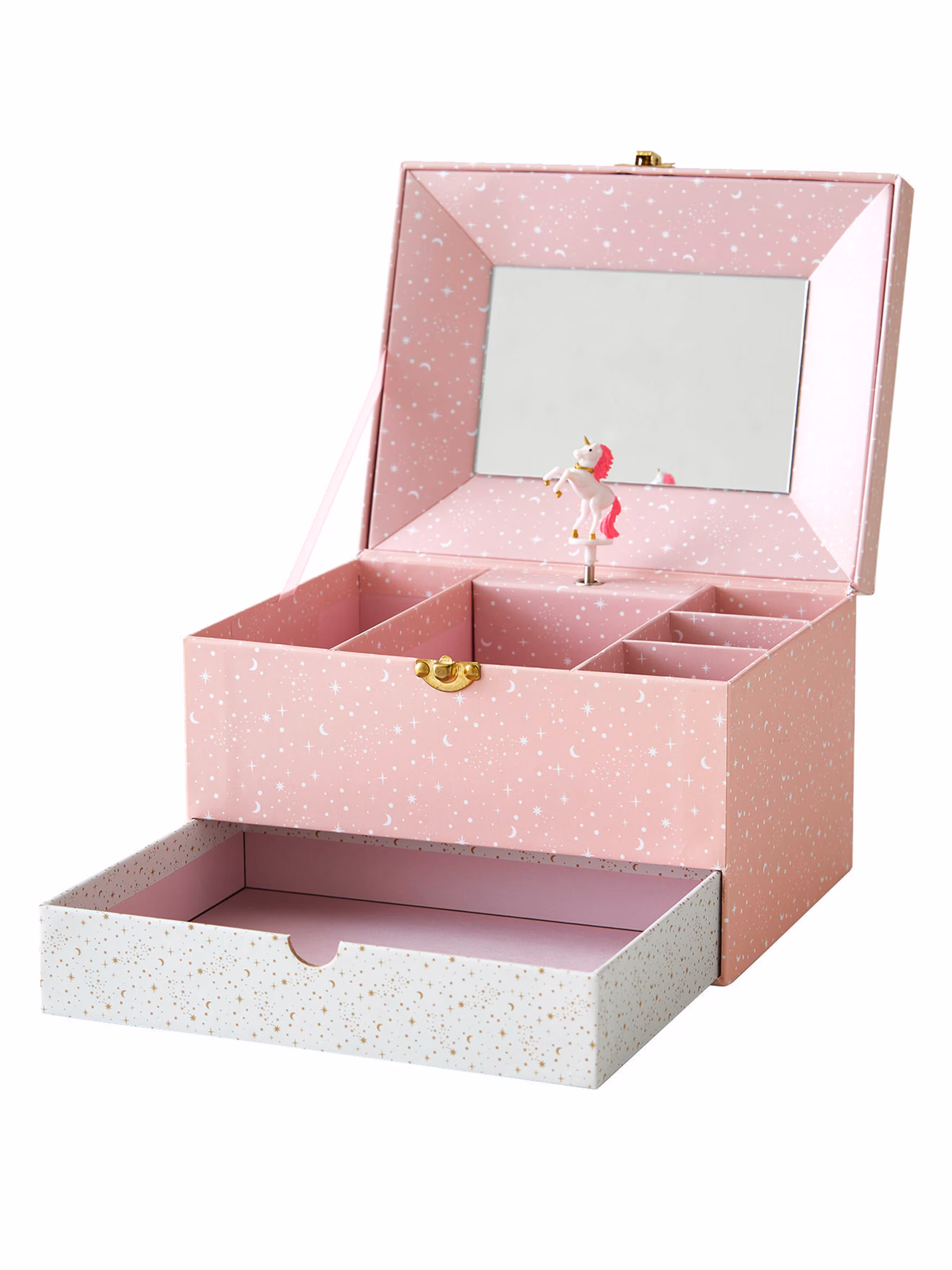 Vertbaudet Kinder Schmuckschatulle mit Spieluhr rosa