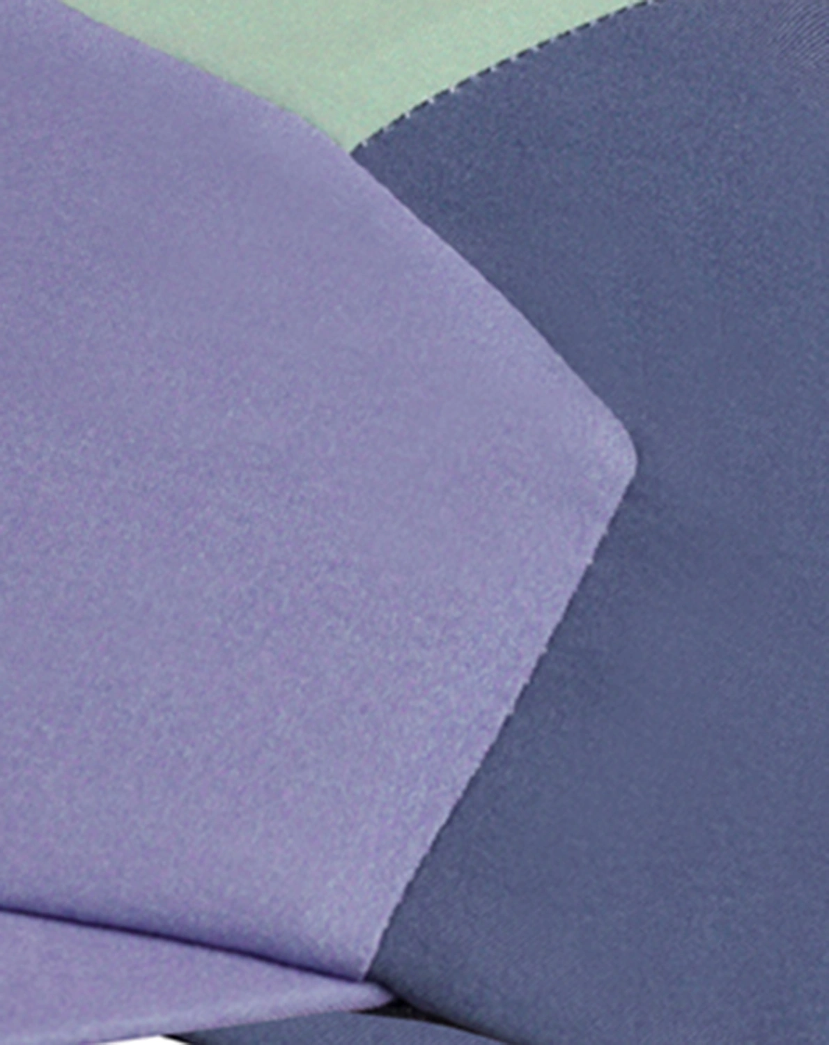 Basecap COLORBLOCK in lilac/pistachio green/lilac