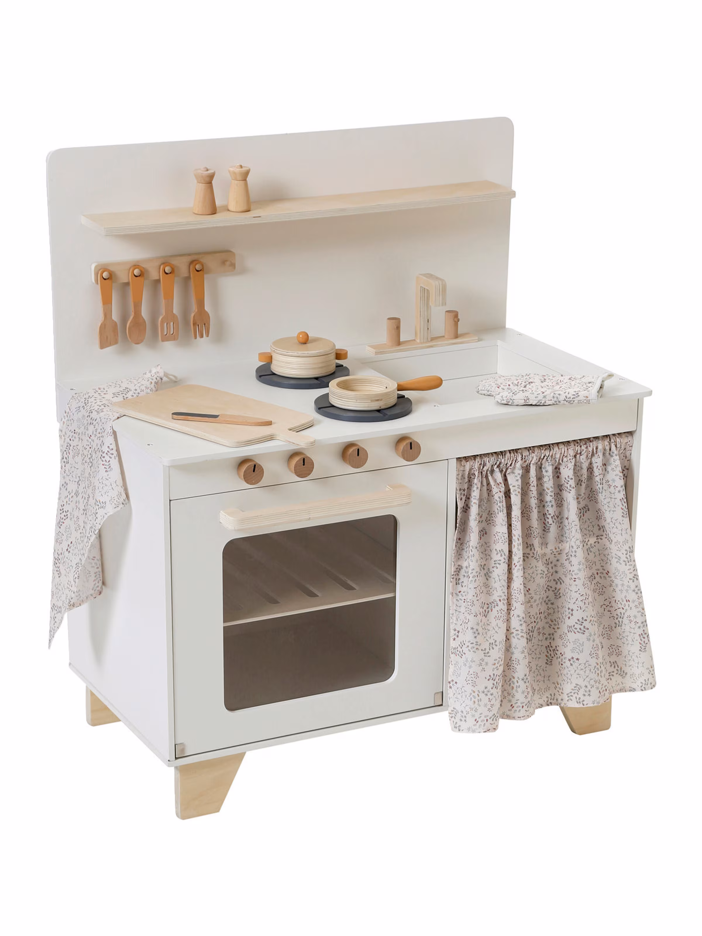 Vertbaudet Spielküche, Holz FSC® mehrfarbig