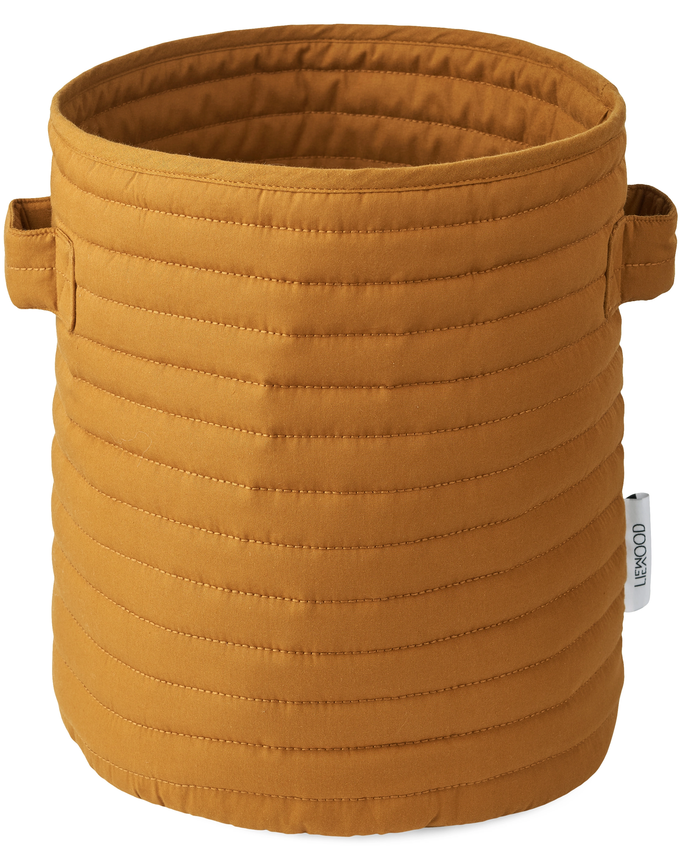 Aufbewahrungskorb ALLY in golden caramel