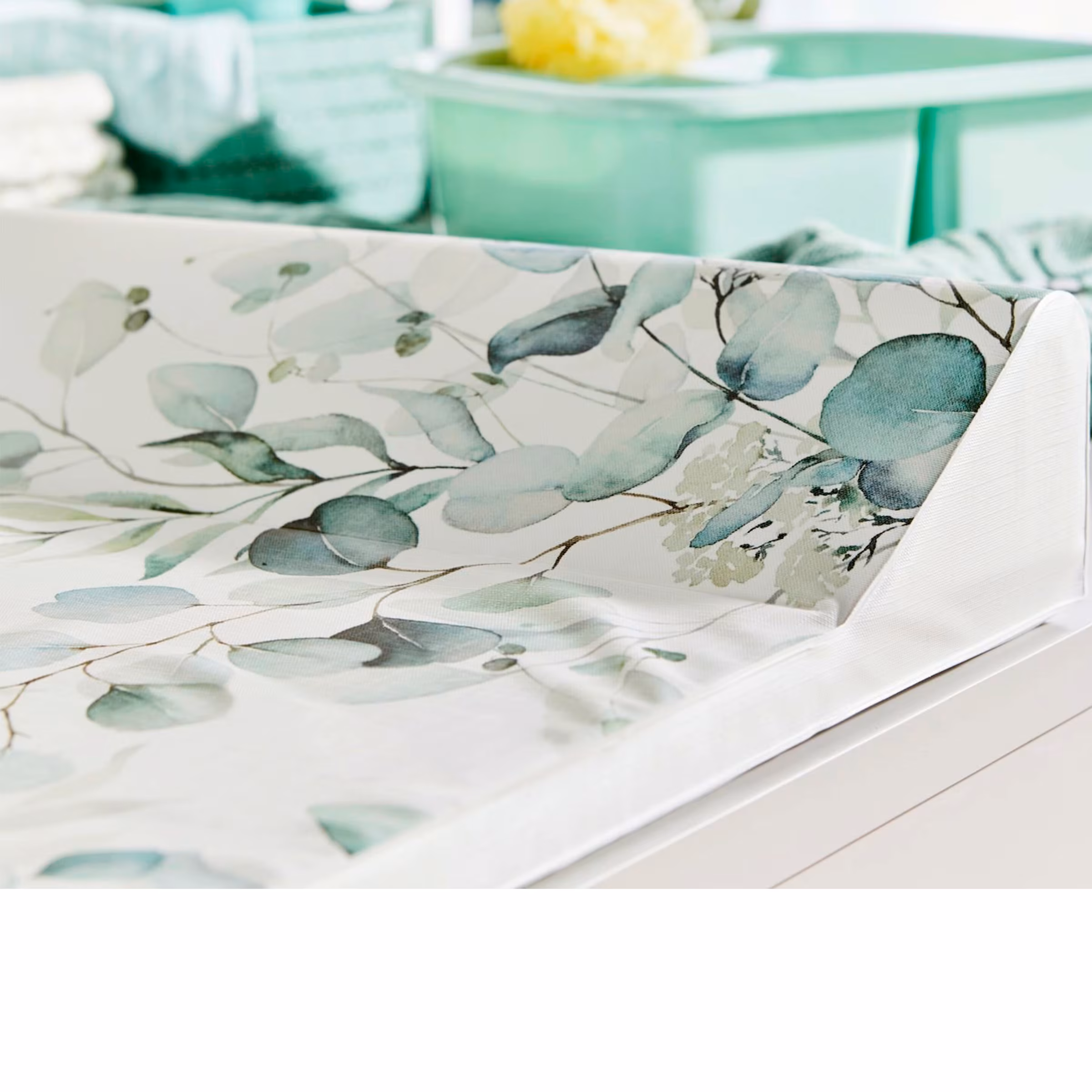 Rotho Babydesign Keilwickelauflage 50x70 cm Natural Leaves