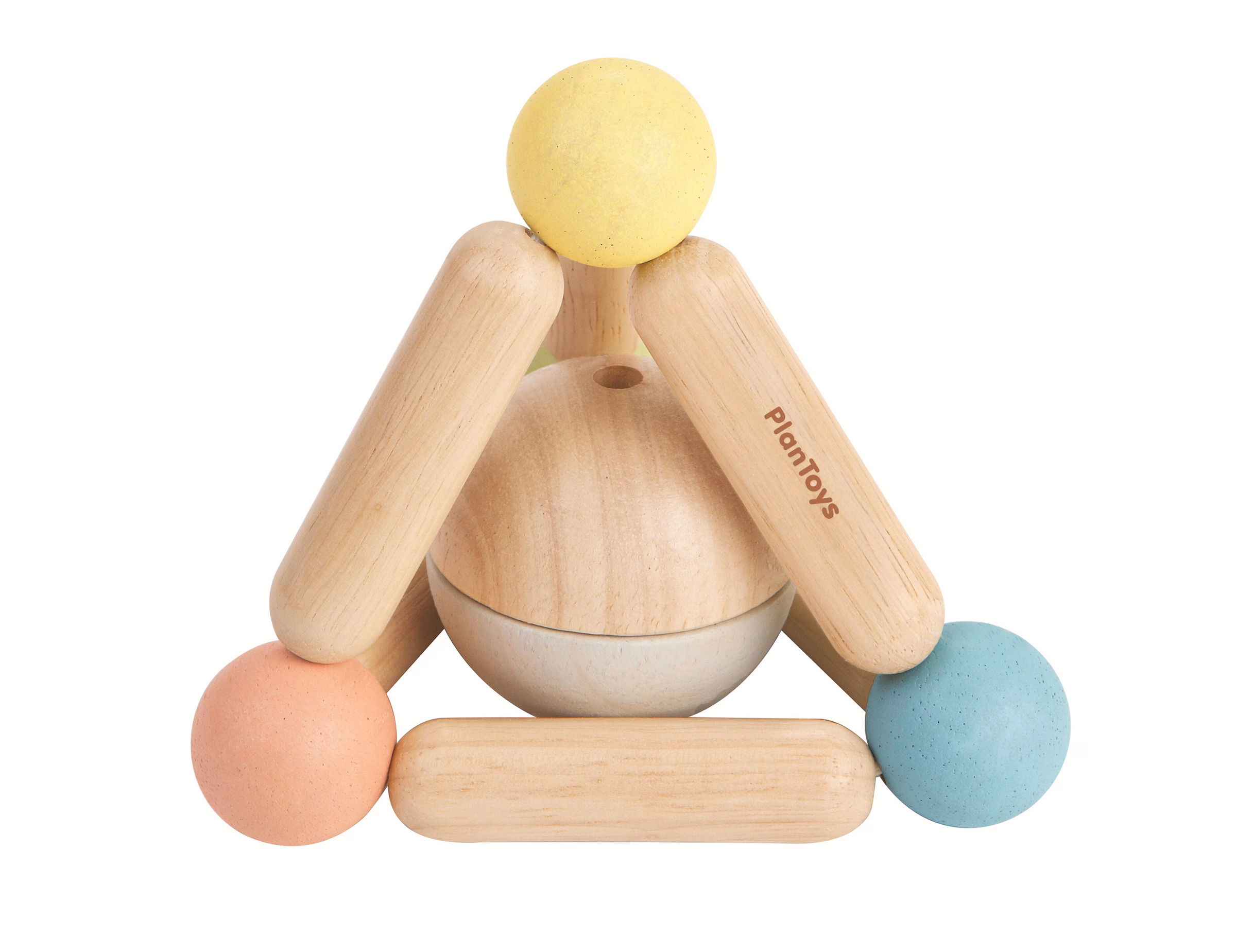 PlanToys Babyspielzeug Pyramide pastell