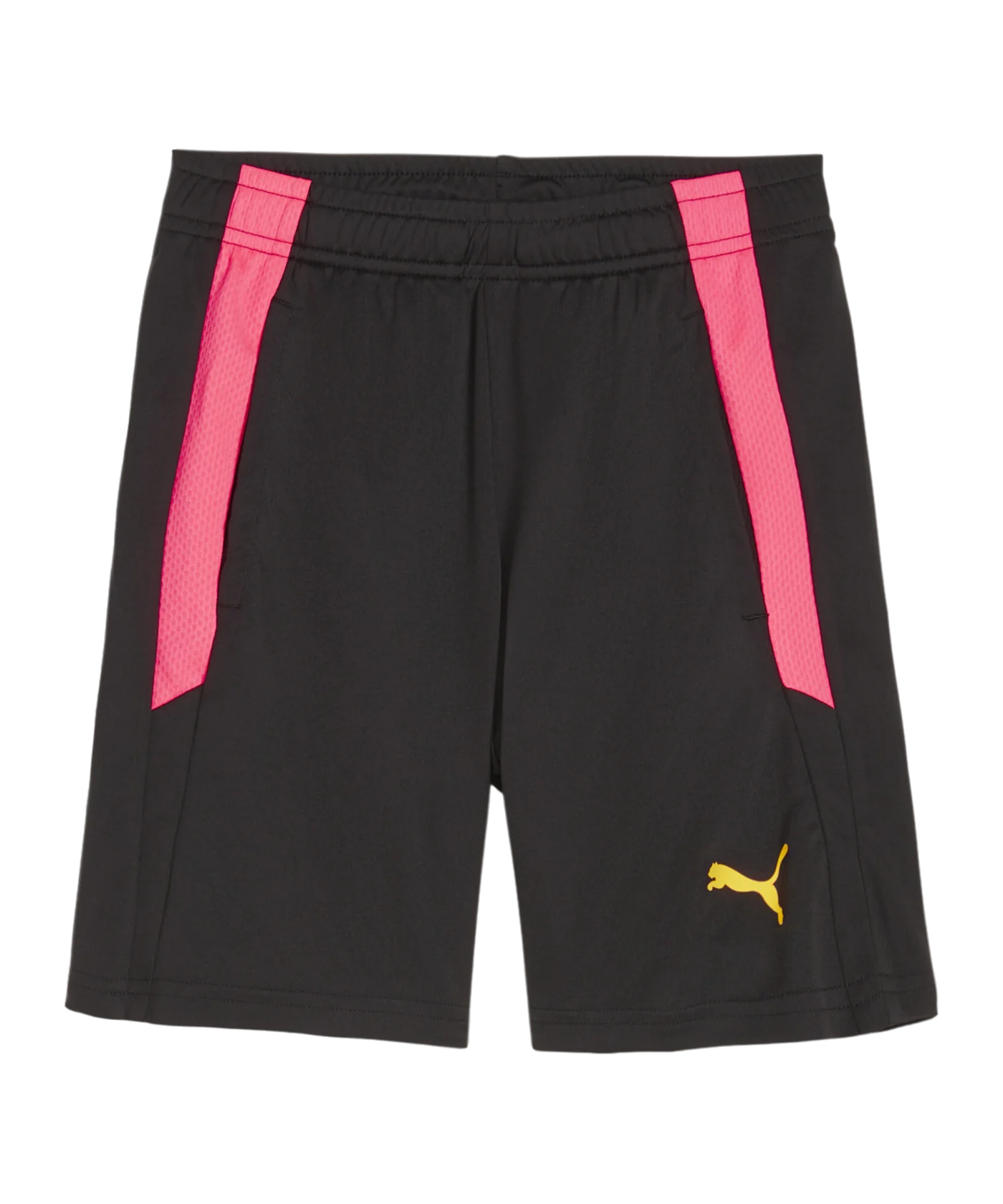 PUMA teamLIGA Short 2 Kids Schwarz Gelb F57