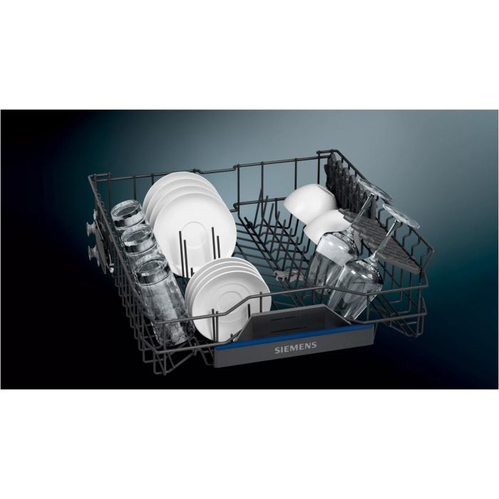 Siemens Geschirrspüler-Set SN43HSEPCE - Unterbau-Spüler Edelstahl + Besteckkorb