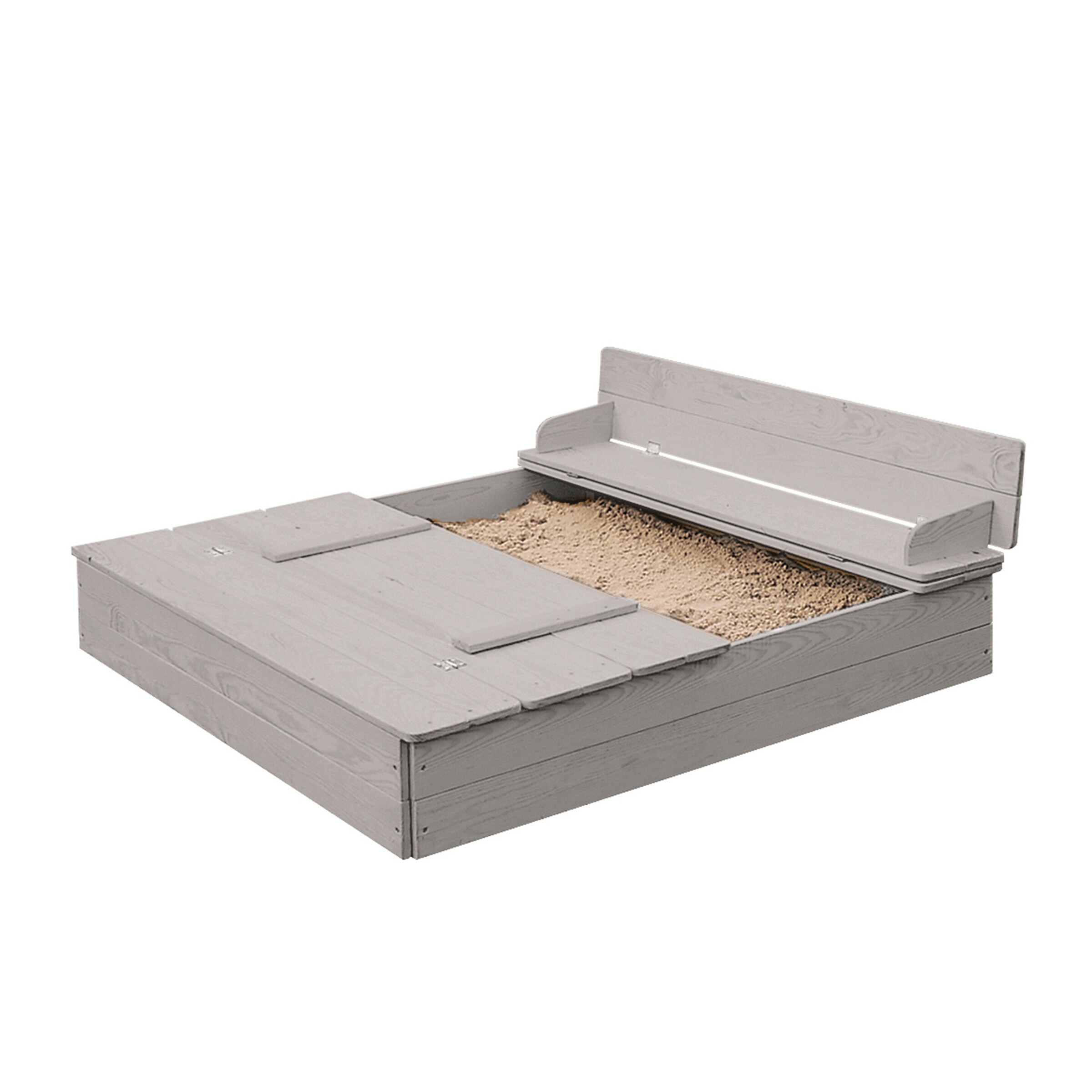 roba Sandkasten, aufklappbare Sitzbank Outdoor +