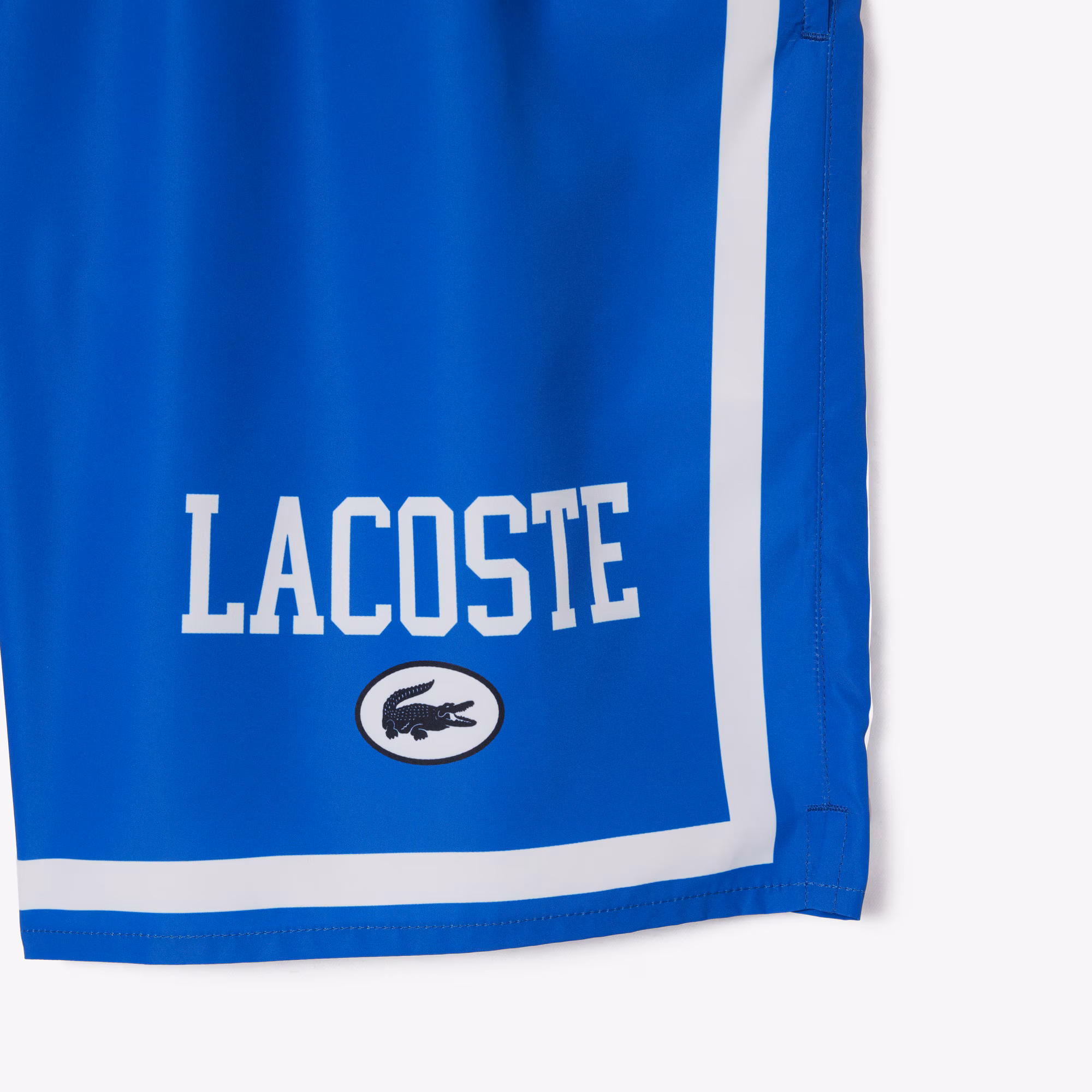 Lange Badehose mit LACOSTE-Aufdruck Badebekleidung - Blau - Lacoste - Herren