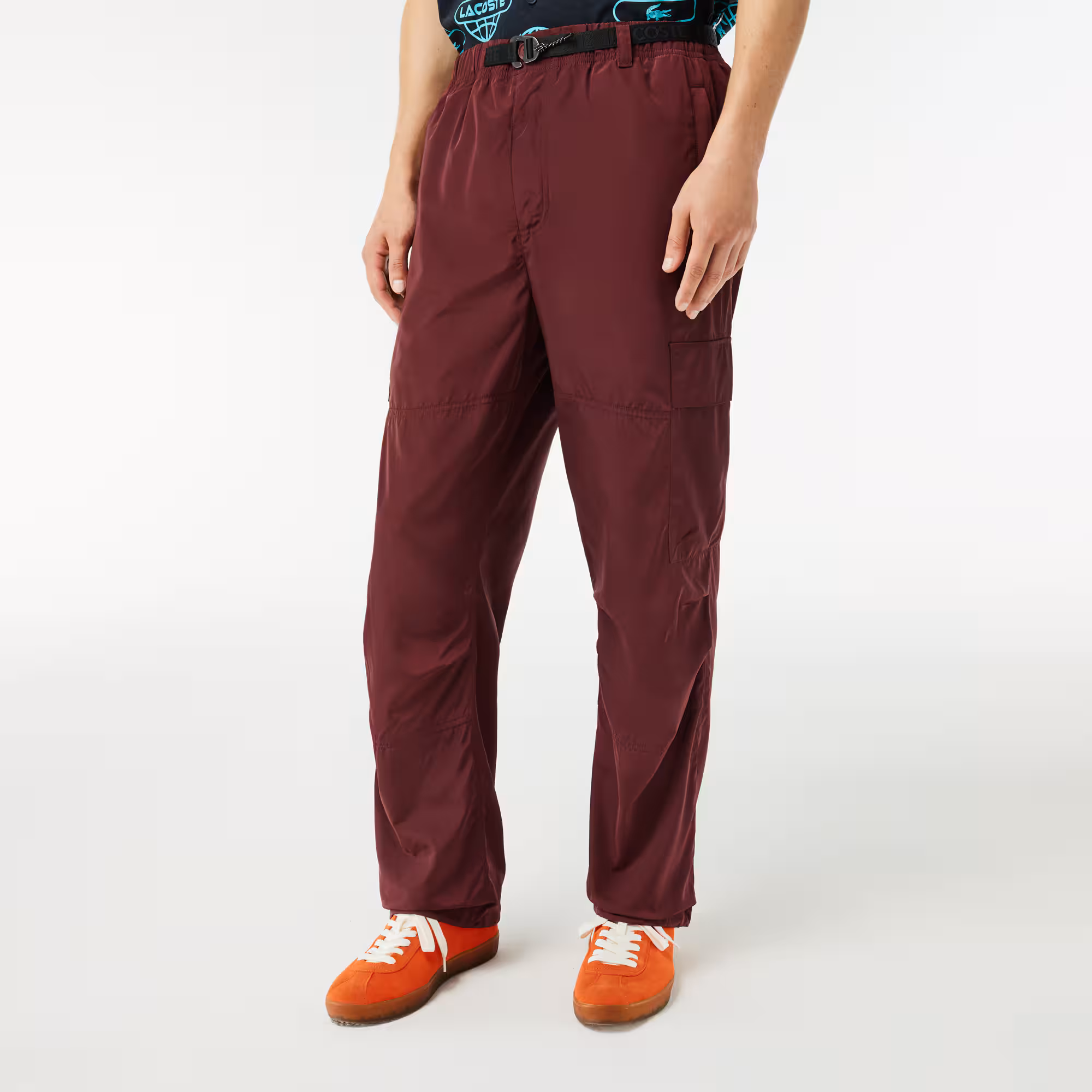 Wasserfeste Trainings-Cargohose Trainingshosen - Rot - Lacoste - Herren