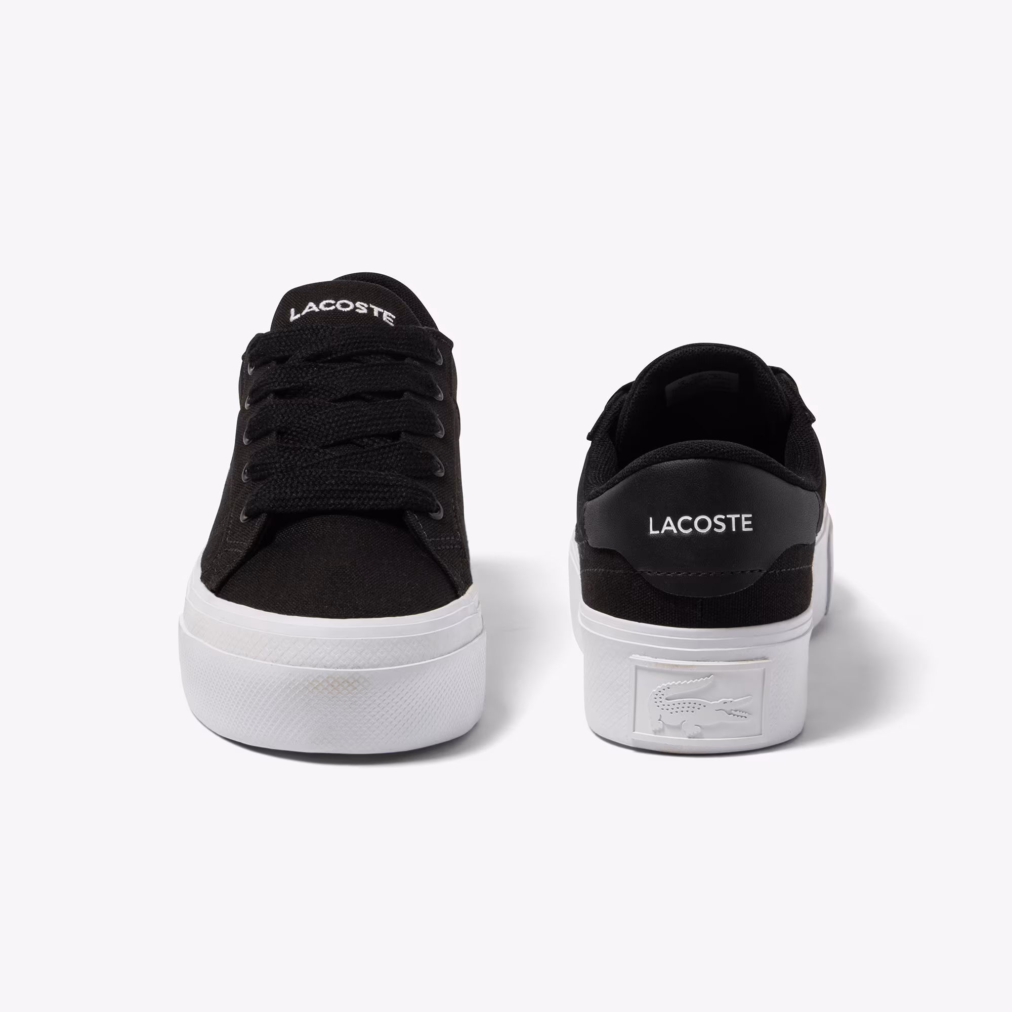 Damen-Plateau-Sneakers LACOSTE Ziane aus Textil Sneakers - Schwarz - Lacoste - Damen